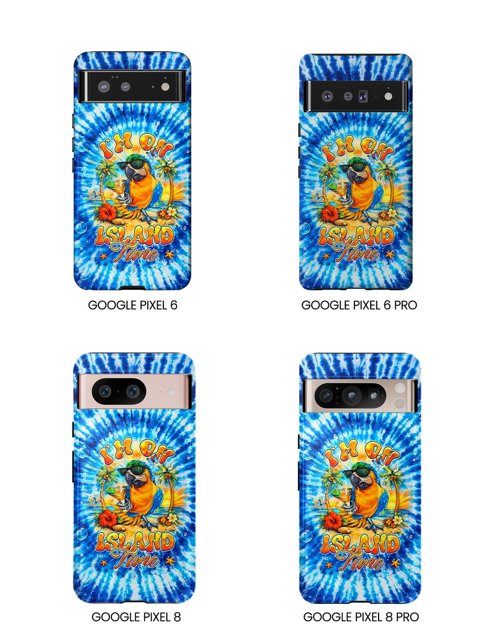 I'M ON ISLAND TIME PARROT  PHONE CASE  - TLHG1604261