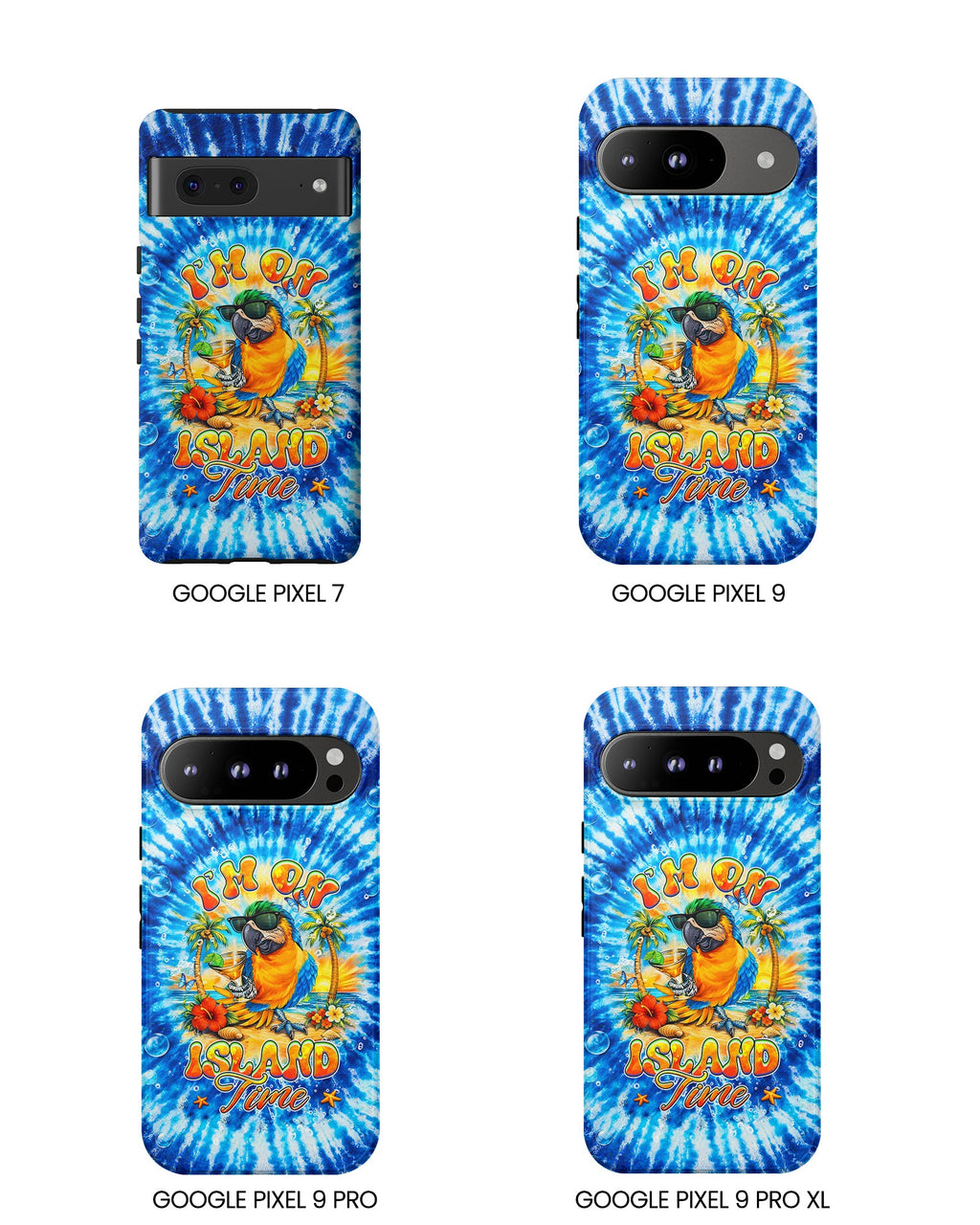 I'M ON ISLAND TIME PARROT  PHONE CASE  - TLHG1604261