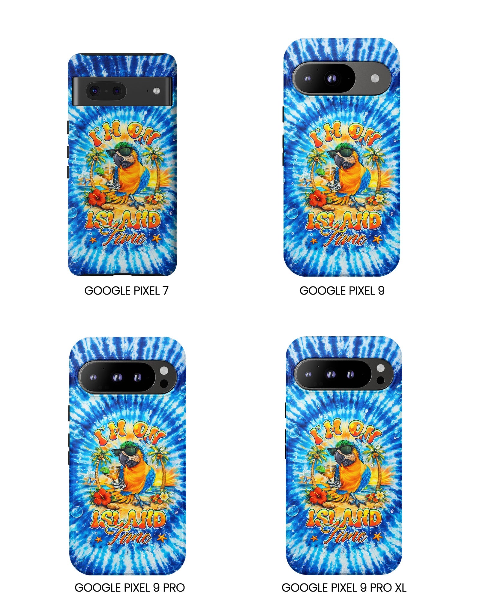 I'M ON ISLAND TIME PARROT  PHONE CASE  - TLHG1604261