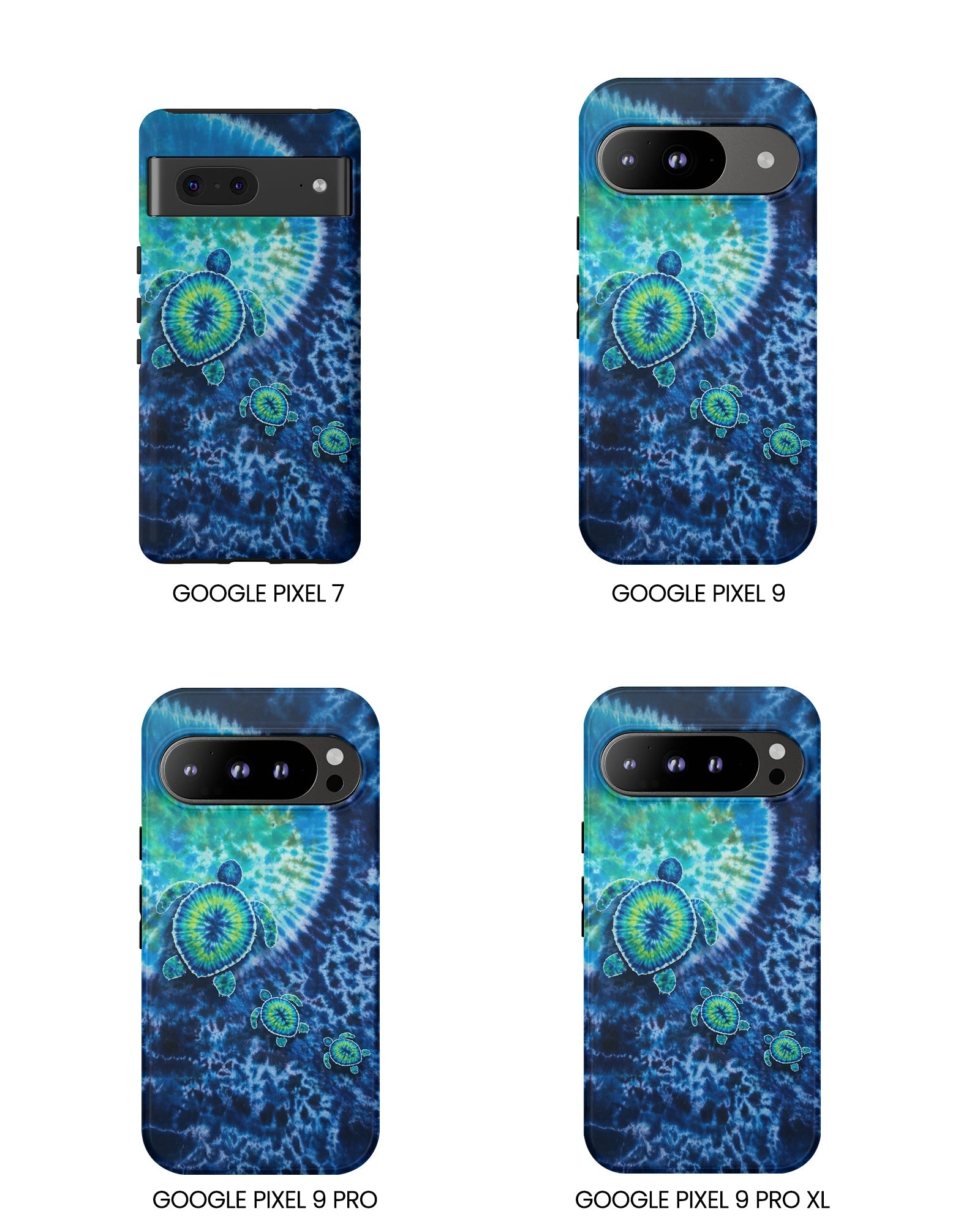 SEA TURTLE BLUE OCEAN SWIRL PHONE CASE  - TLNO1304265