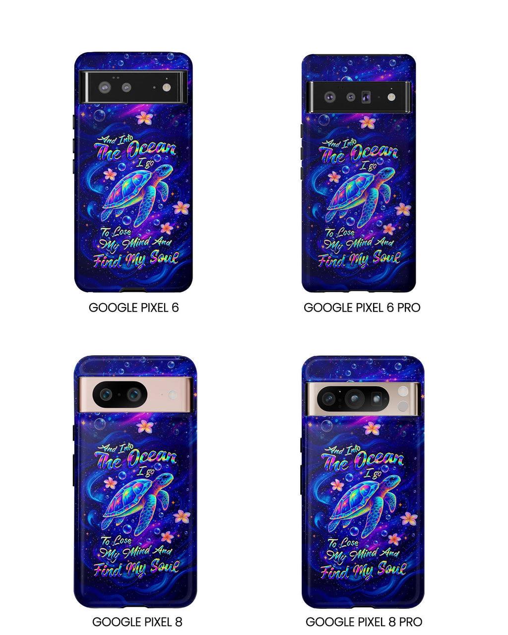 AND INTO THE OCEAN I GO TURTLE PHONE CASE  - TLHG1504262