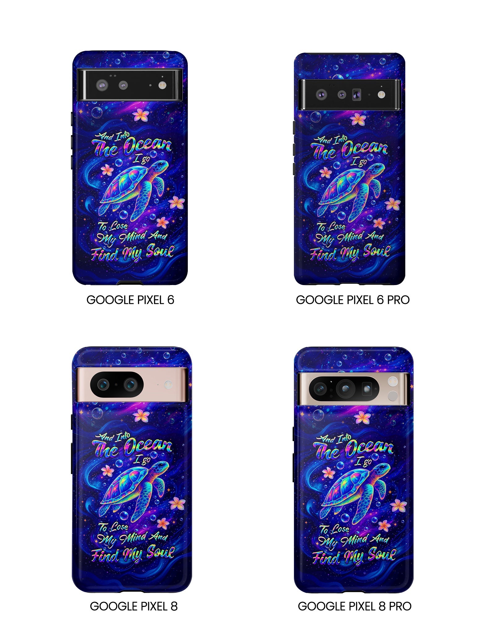 AND INTO THE OCEAN I GO TURTLE PHONE CASE  - TLHG1504262