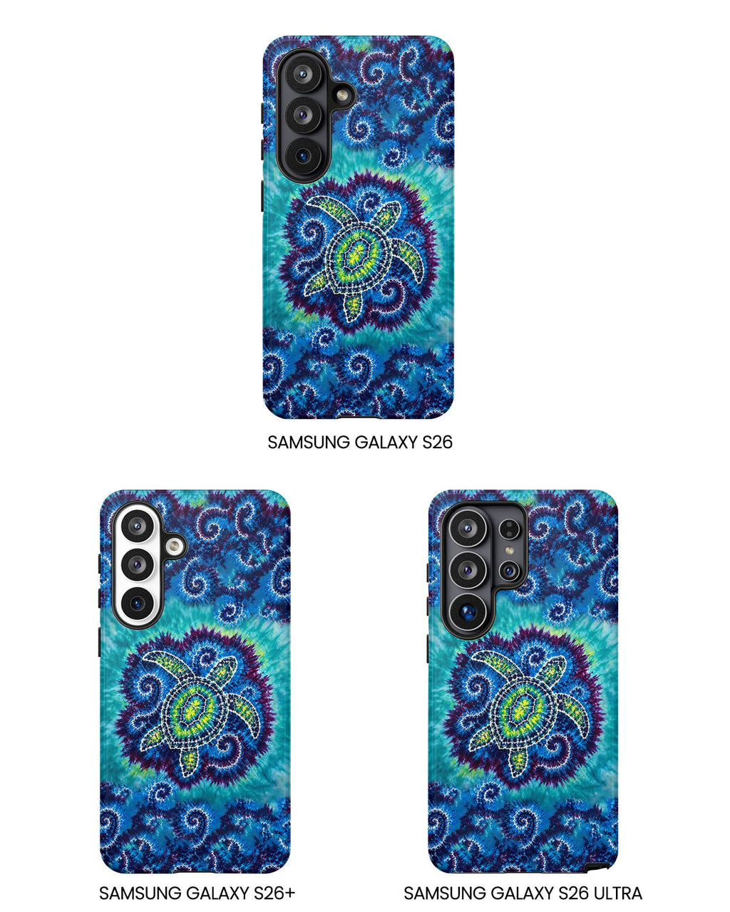 SEA TURTLE WAVES SWIRL PHONE CASE - TLHG1206264