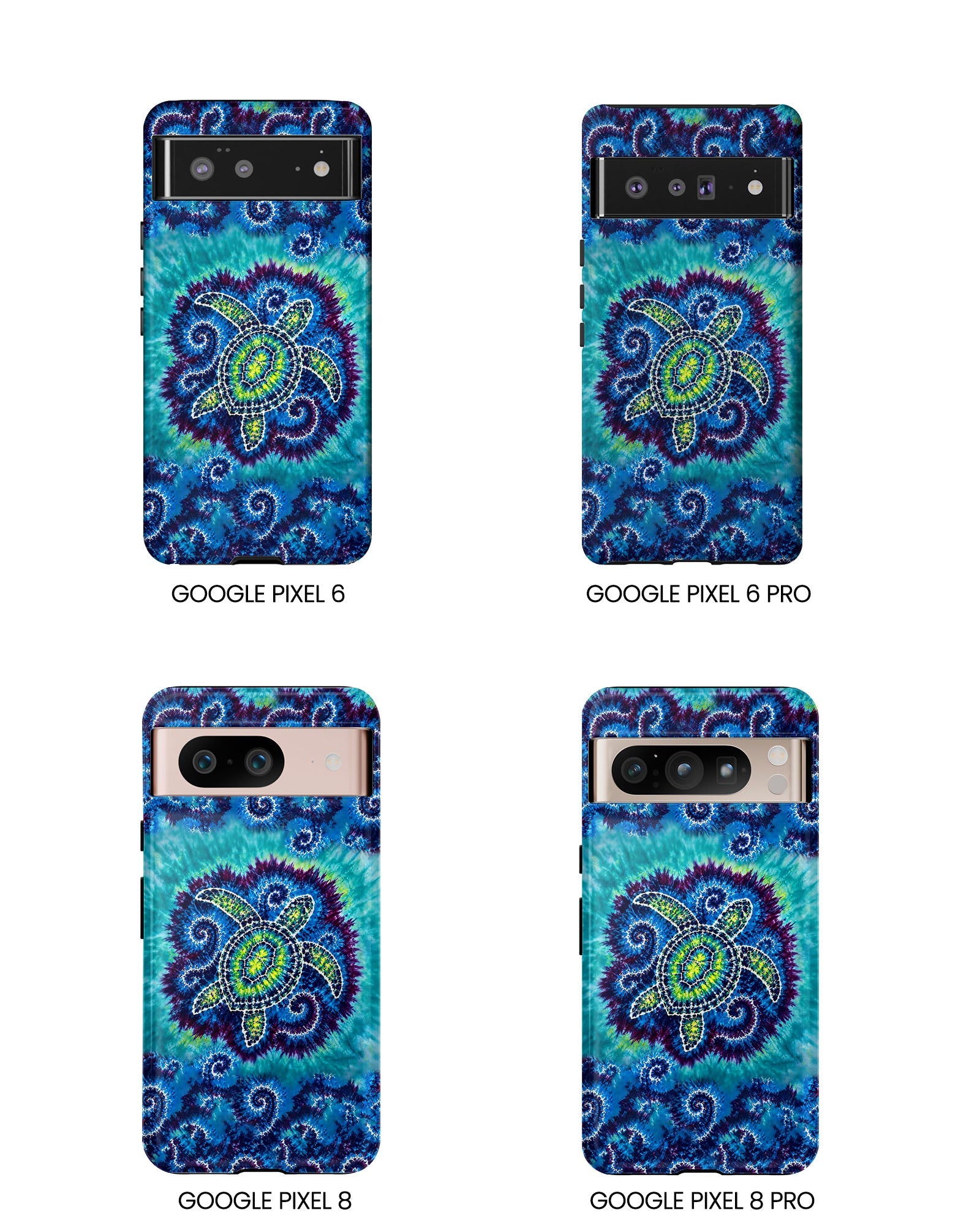 SEA TURTLE WAVES SWIRL PHONE CASE - TLHG1206264