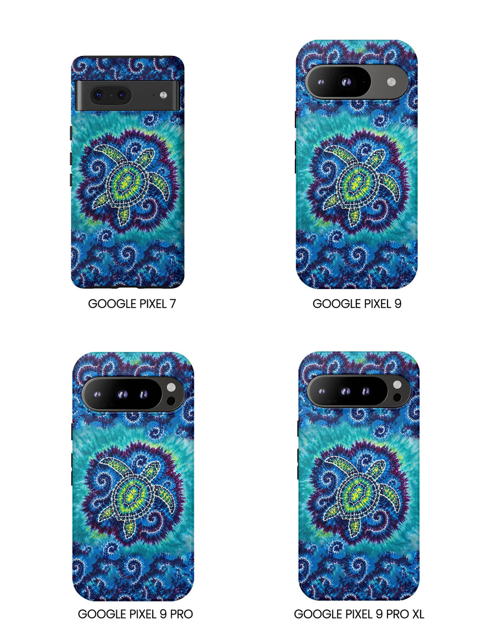 SEA TURTLE WAVES SWIRL PHONE CASE - TLHG1206264