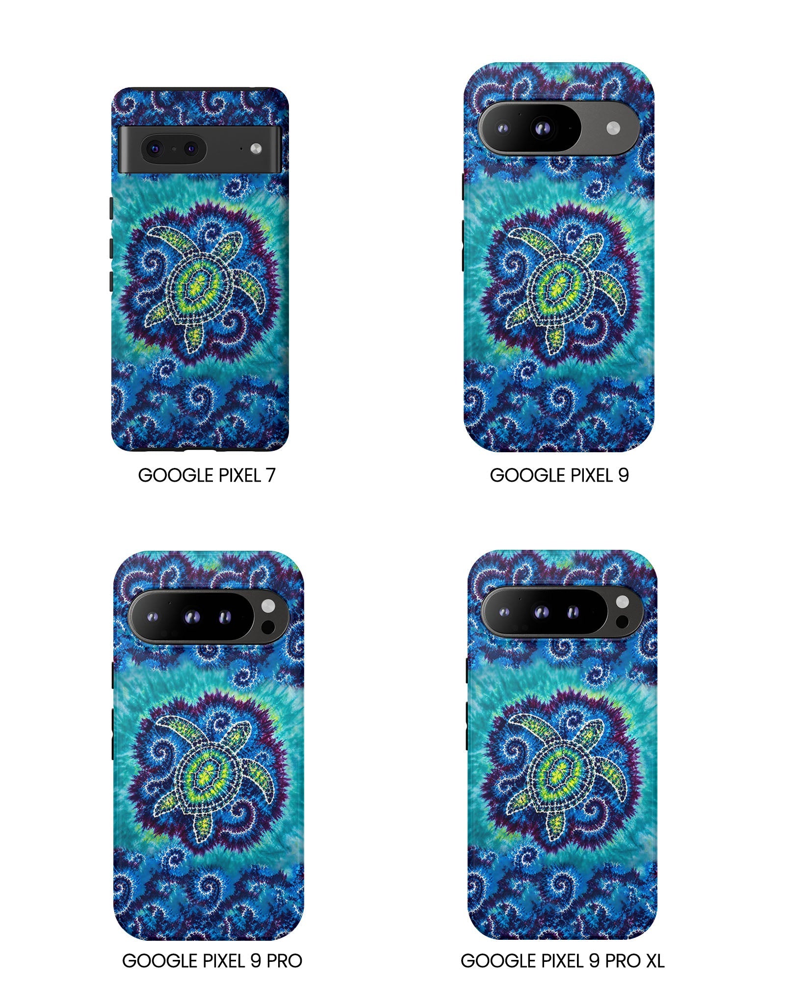 SEA TURTLE WAVES SWIRL PHONE CASE - TLHG1206264