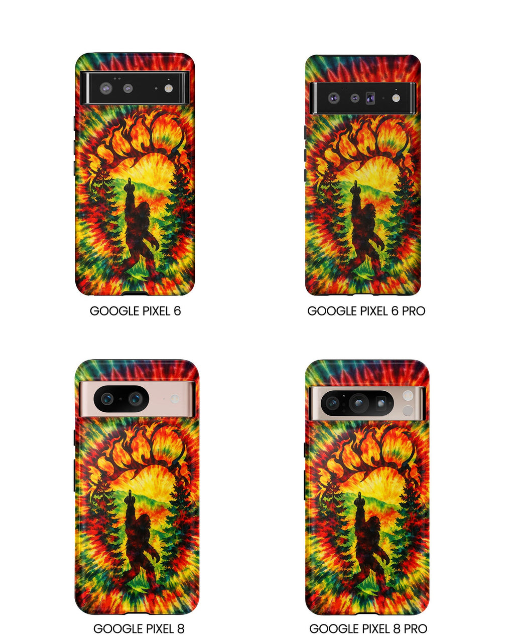BIGFOOT FOOTPRINT SWIRL  PHONE CASE  - TLTW2605262