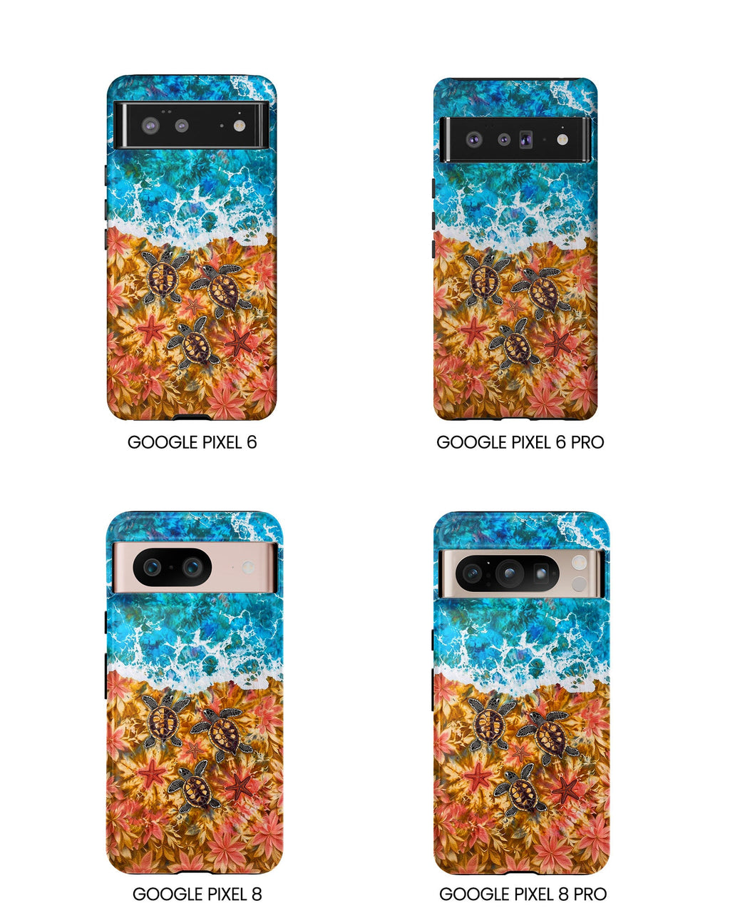 SEA TURTLE SALTY WAVES PHONE CASE  - TLHG1405264