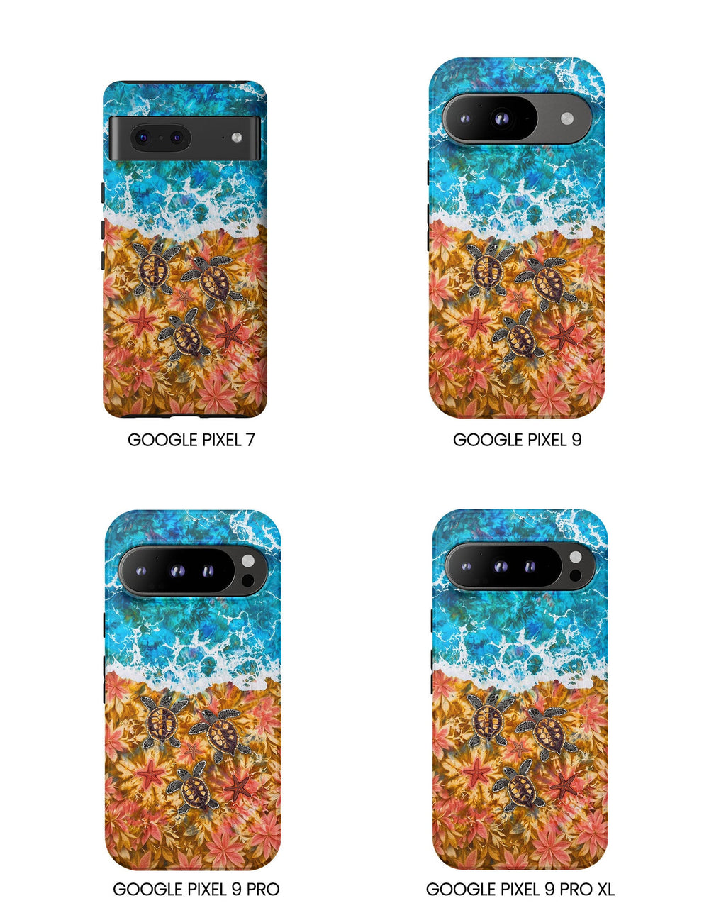 SEA TURTLE SALTY WAVES PHONE CASE  - TLHG1405264