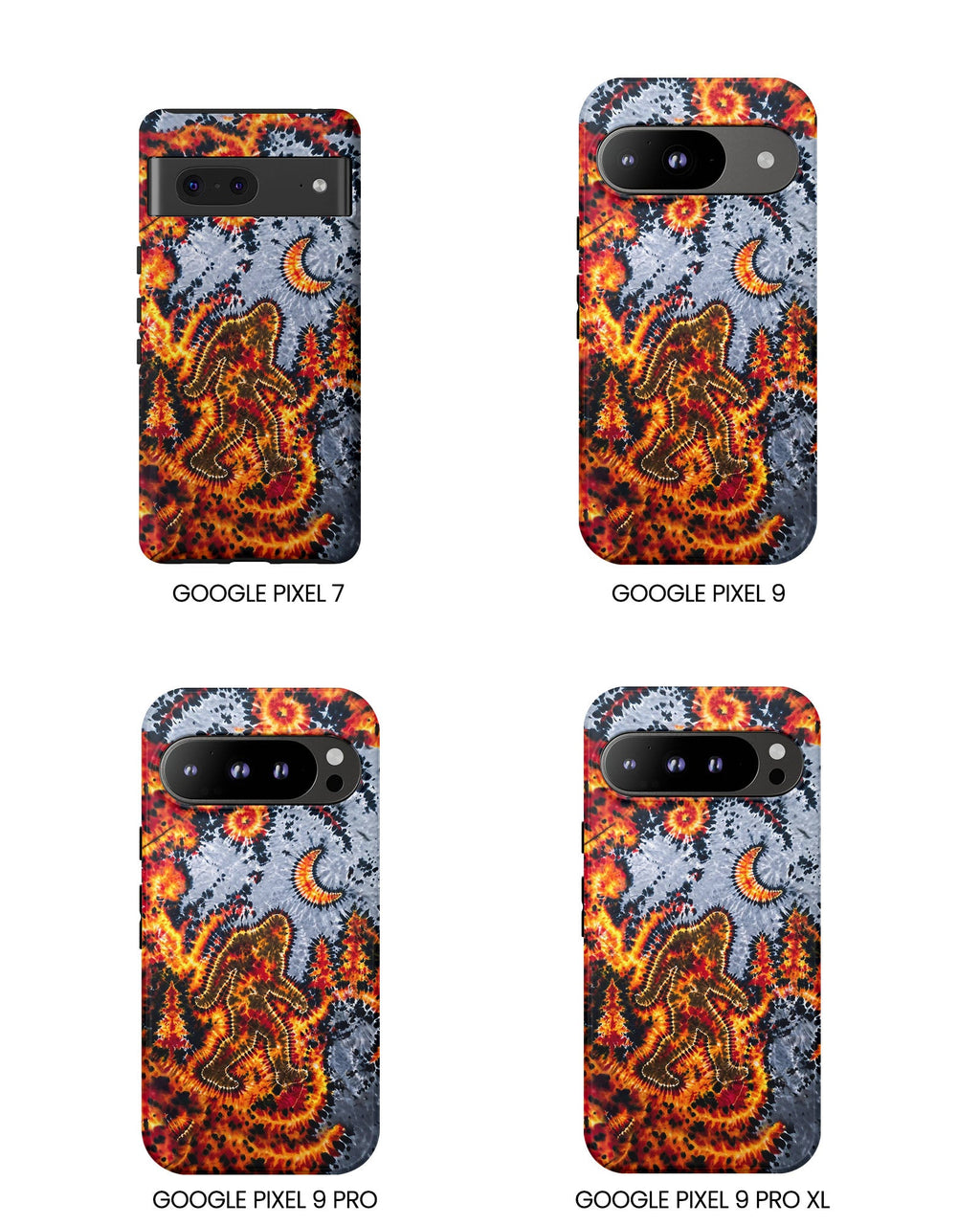 BIGFOOT IN FOREST CRESCENT MOON PHONE CASE  - TLHG2805264