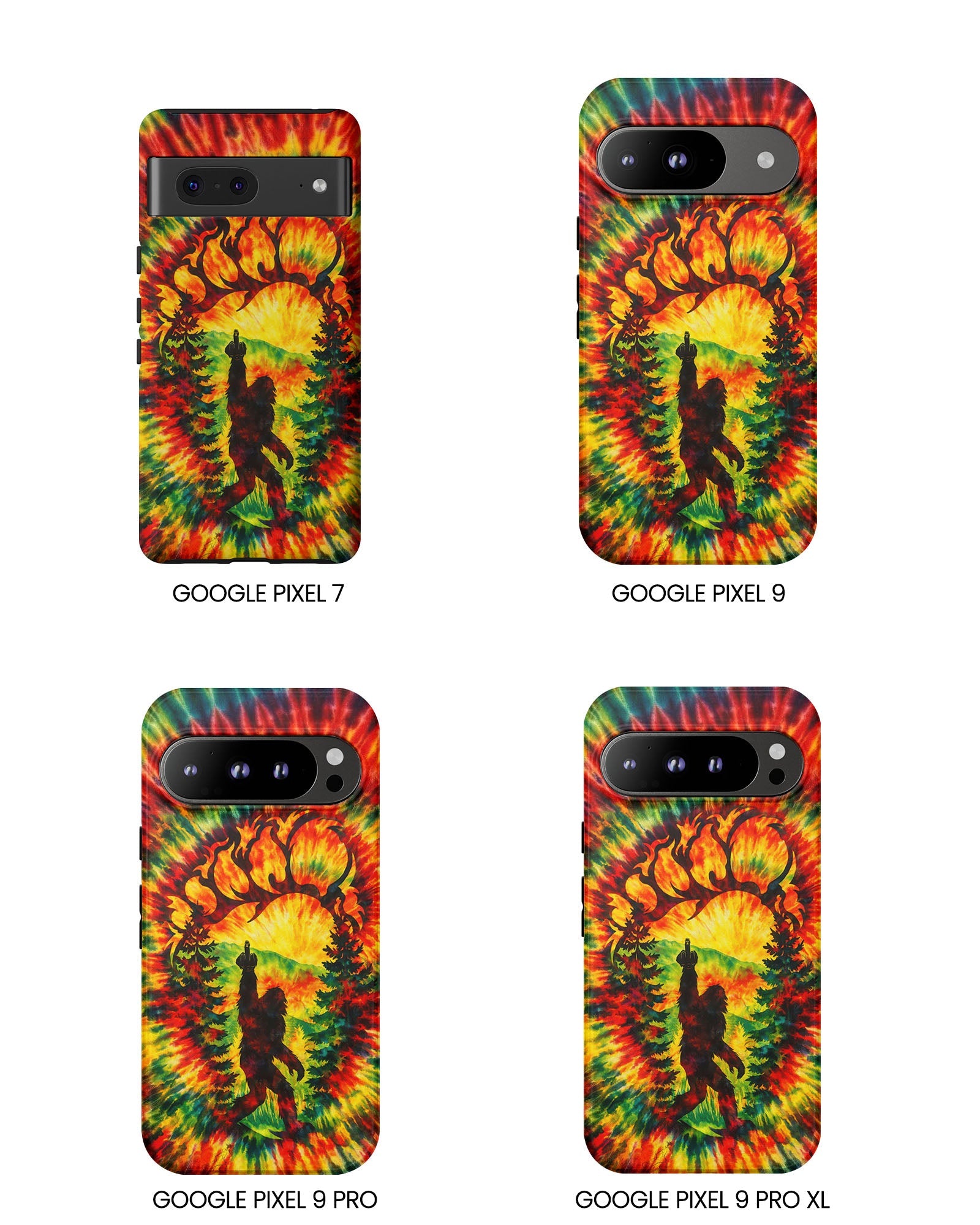 BIGFOOT FOOTPRINT SWIRL  PHONE CASE  - TLTW2605262