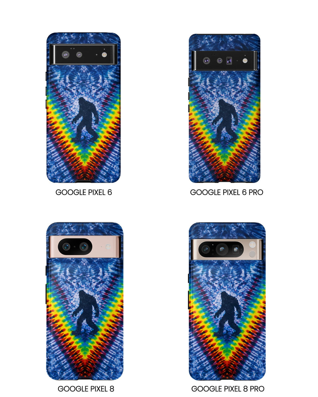 BIGFOOT V COLORFUL PATTERN PHONE CASE  - TLNO1405262
