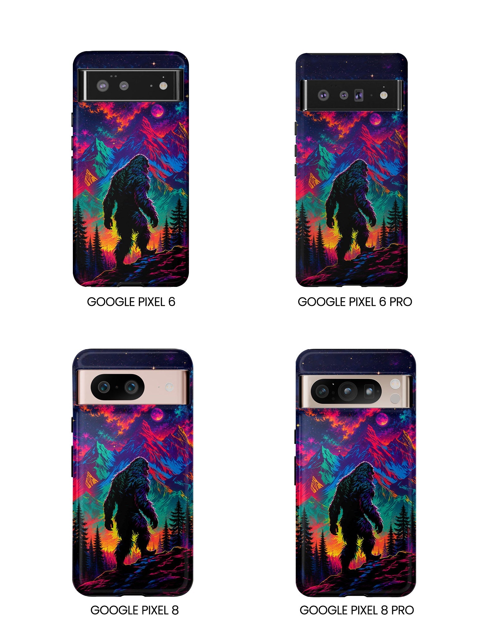 NEON WILDERNESS BIGFOOT PHONE CASE   - TLHN1905264