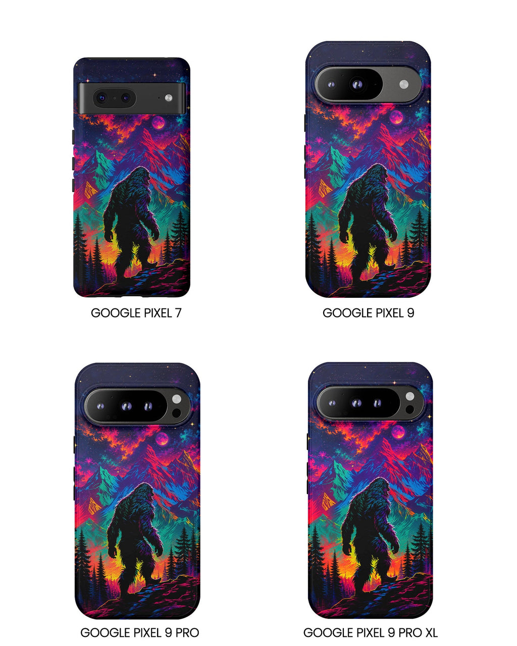 NEON WILDERNESS BIGFOOT PHONE CASE   - TLHN1905264