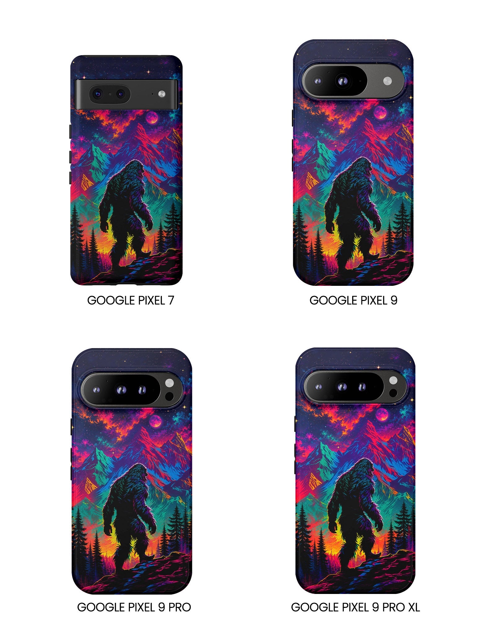 NEON WILDERNESS BIGFOOT PHONE CASE   - TLHN1905264