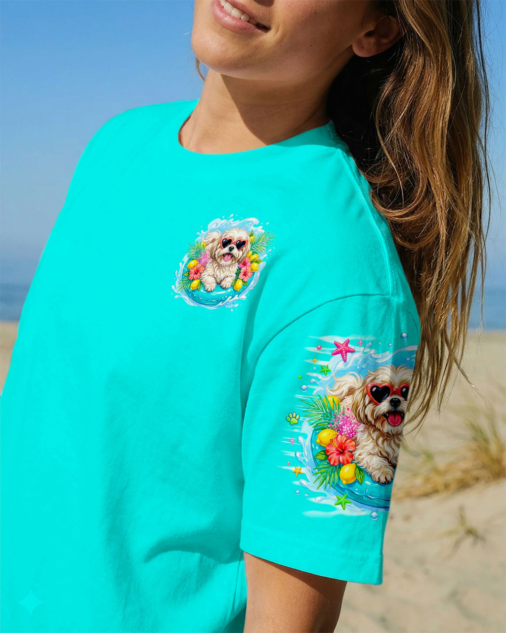 SALTWATER HEALS EVERYTHING SHIH TZU DOG ALL OVER PRINT - TLNO0806263