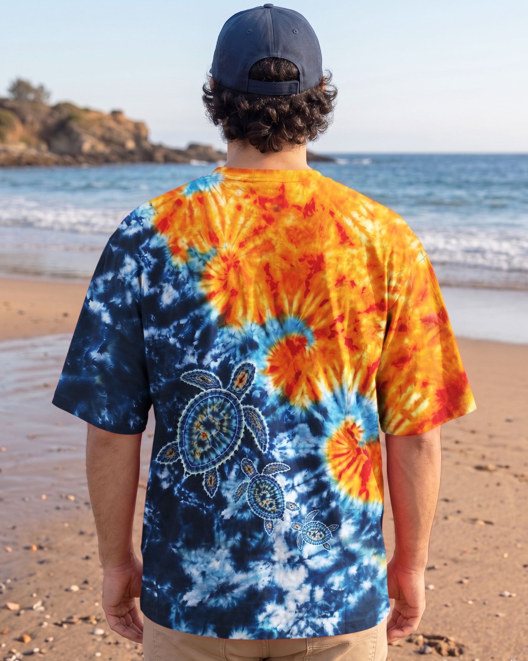 VIBRANT SEA TURTLE ALL OVER PRINT  - TLNO1405261