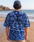 DOLPHIN JUMPING OCEAN ALL OVER PRINT  - TLNO0107263