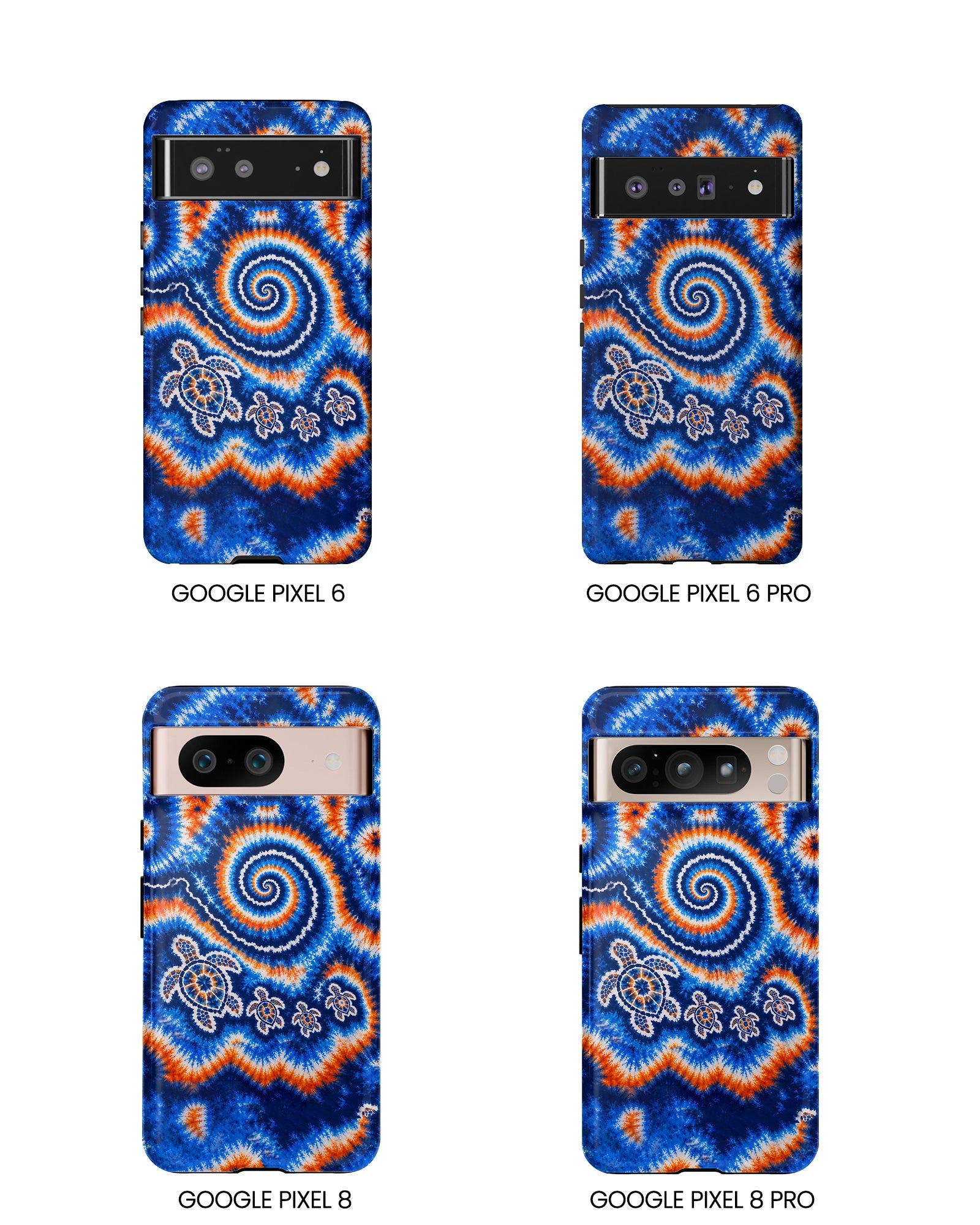 TURTLES WAVES SWIRL PHONE CASE   - TLHN0805264