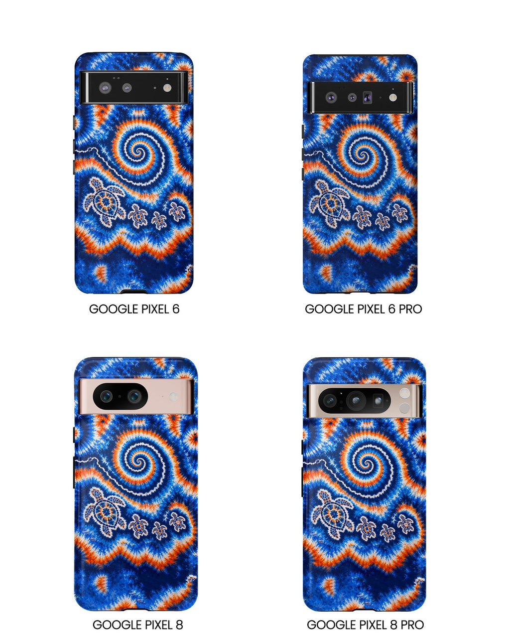 TURTLES WAVES SWIRL PHONE CASE   - TLHN0805264