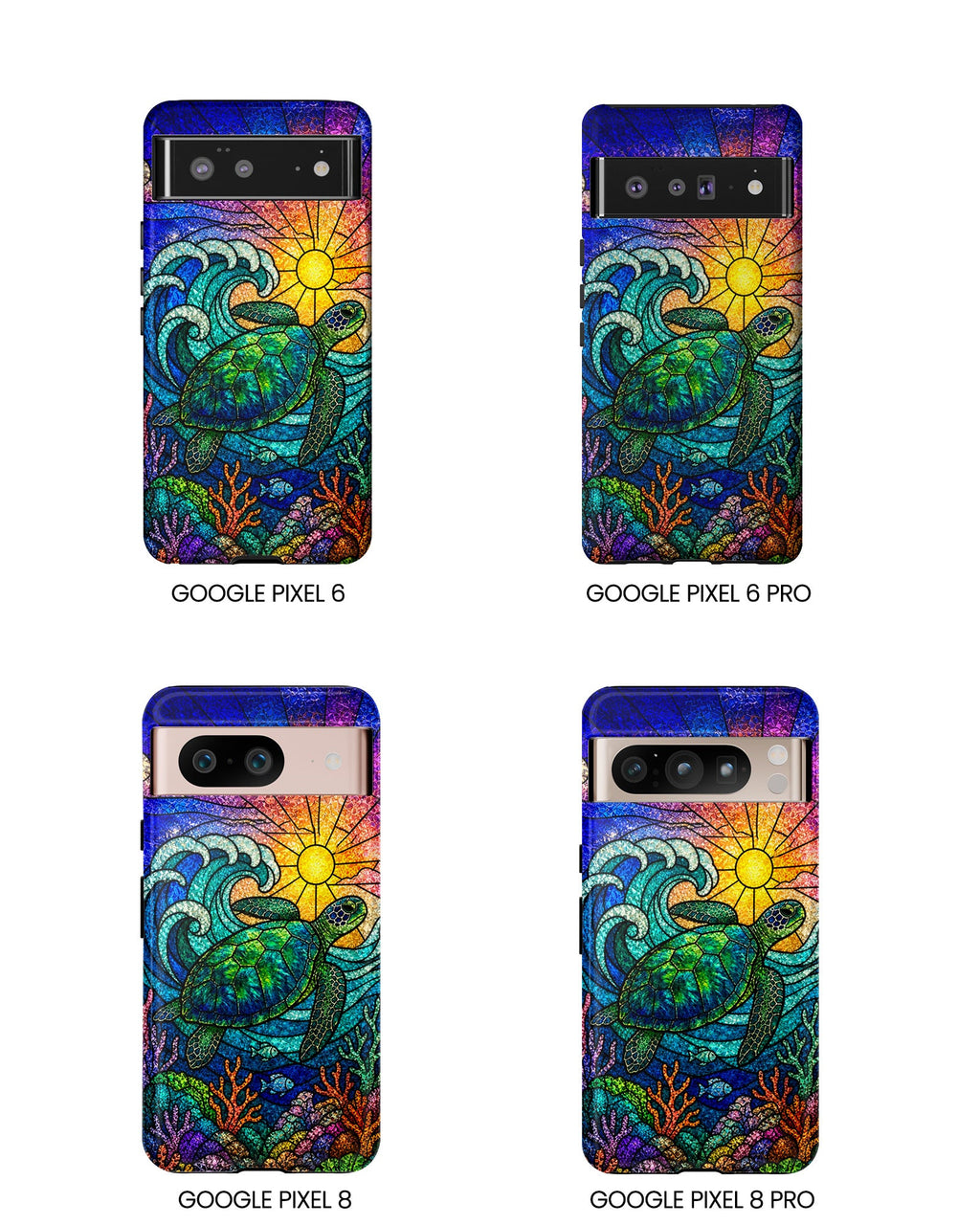 SEA TURTLE WAVES PHONE CASE  - TLTW0505263