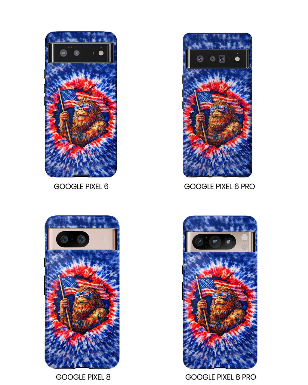 BIGFOOT WITH FLAG PHONE CASE - TLHN0705264