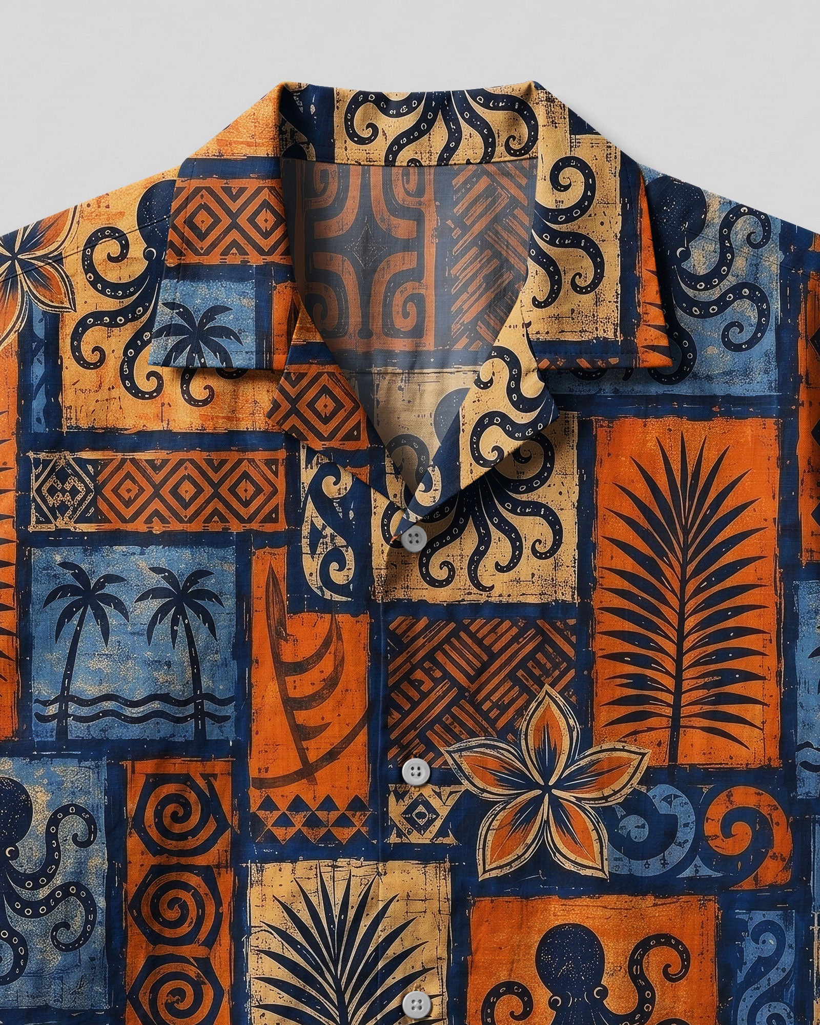 OCTOPUS TROPICAL  CAMP SHIRT  - TLNO0207264