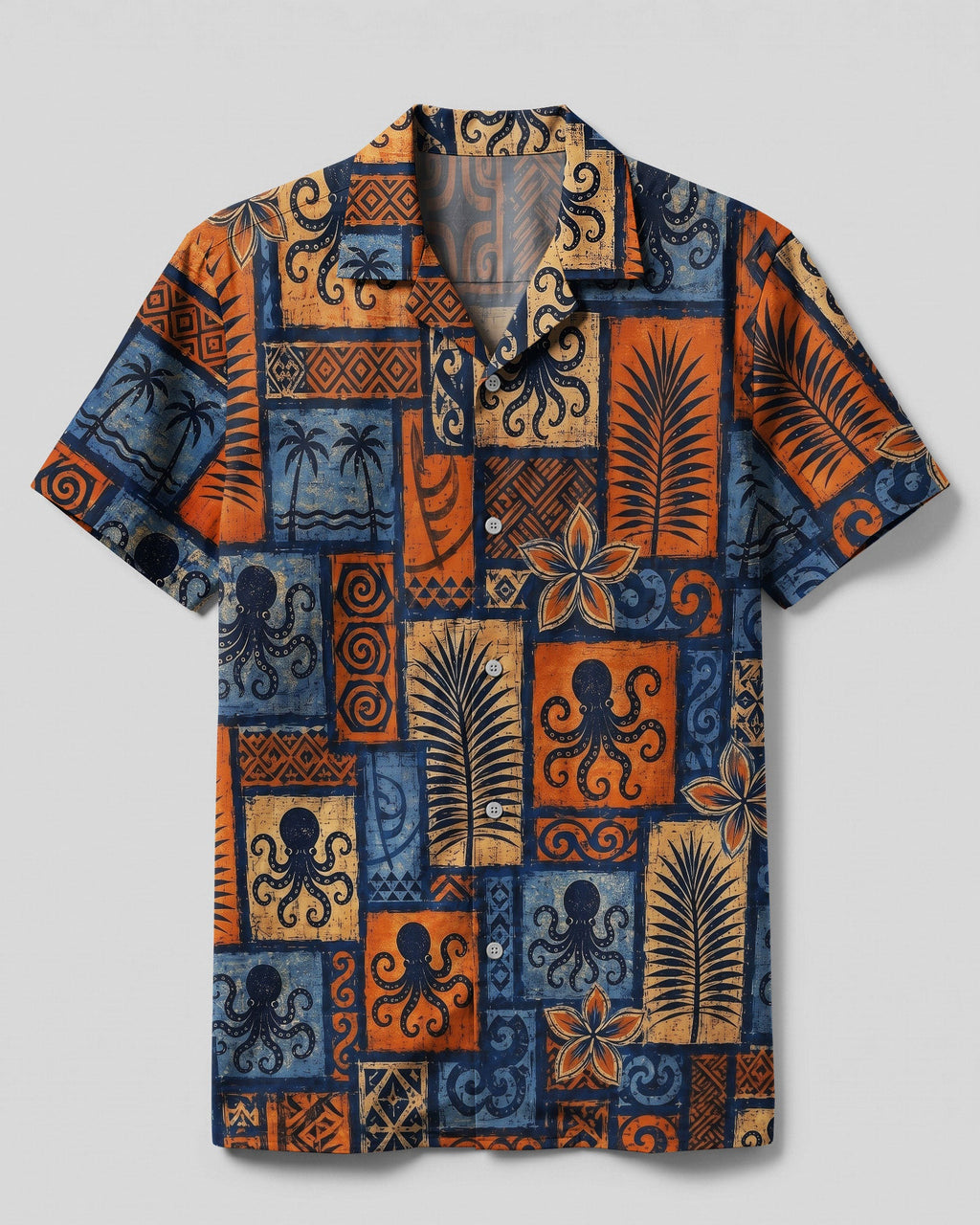 OCTOPUS TROPICAL  CAMP SHIRT  - TLNO0207264