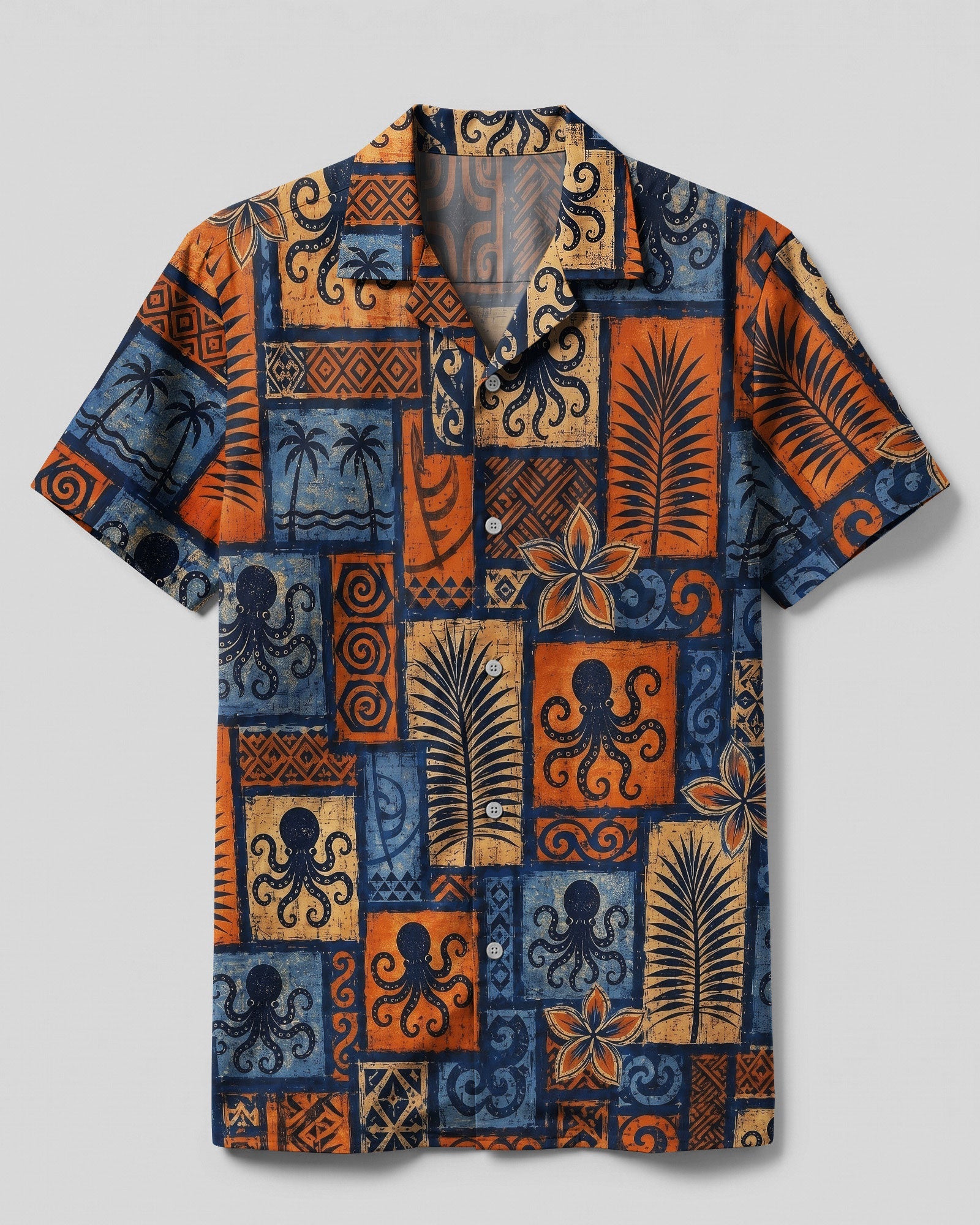 OCTOPUS TROPICAL  CAMP SHIRT  - TLNO0207264