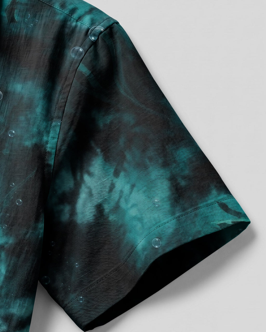 MYSTIC TEAL UNDERWATER SEA TURTLES  CAMP SHIRT - RITD1706261