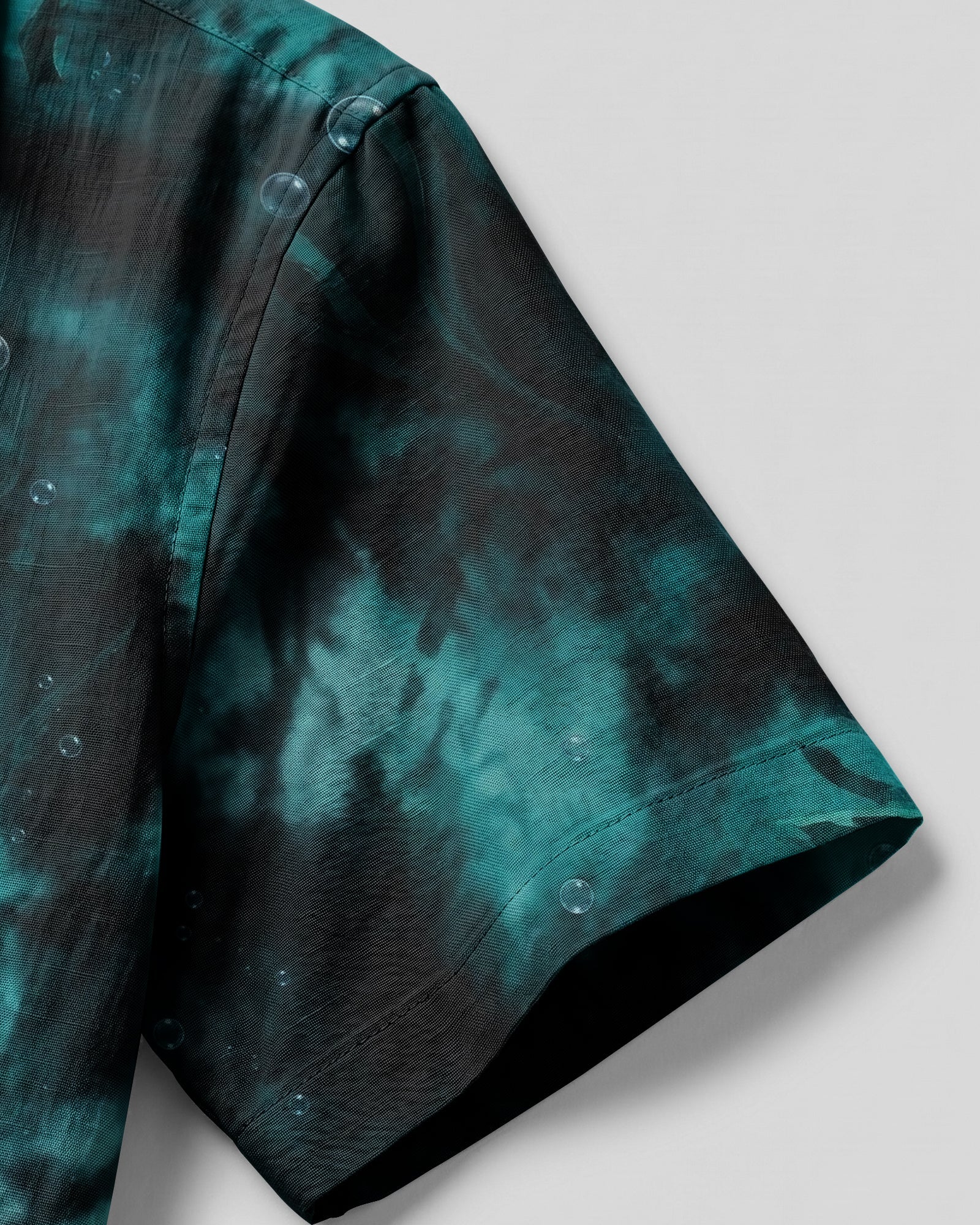 MYSTIC TEAL UNDERWATER SEA TURTLES  CAMP SHIRT - RITD1706261