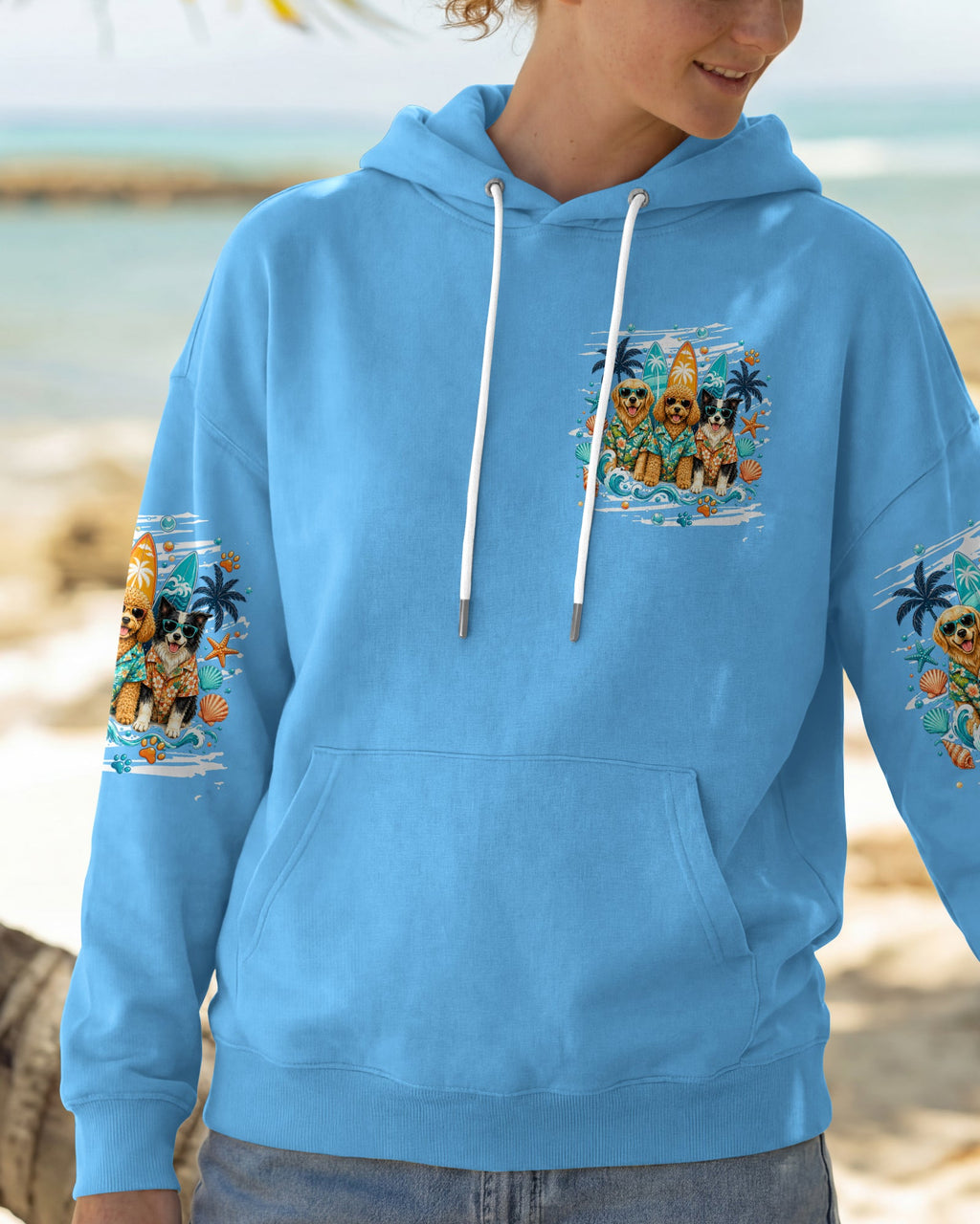 BEACH SQUAD DOG ALL OVER PRINT - TLTW0906263