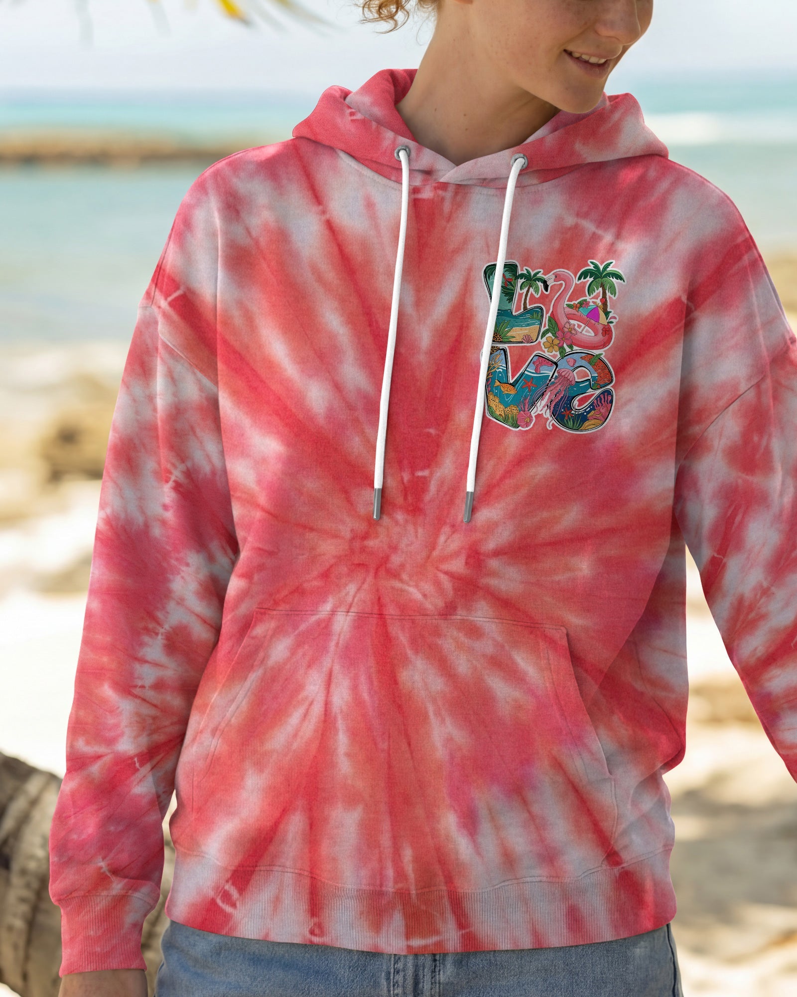 LOVE BEACH ALL OVER PRINT - TYLN0604263