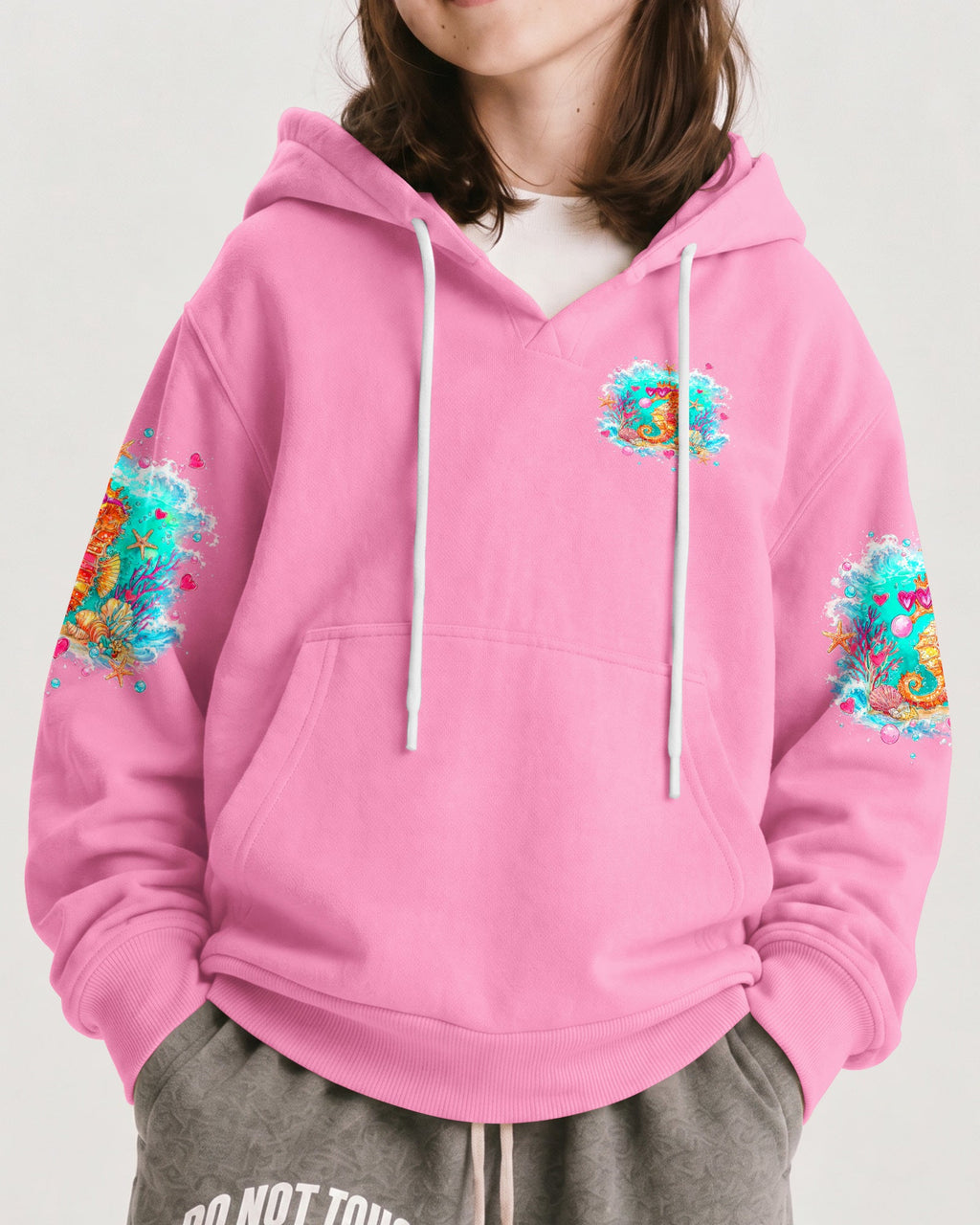 SMELL THE SEA FEEL THE BREEZE SEAHORSE KIDS ALL OVER PRINT - TLTW0806263