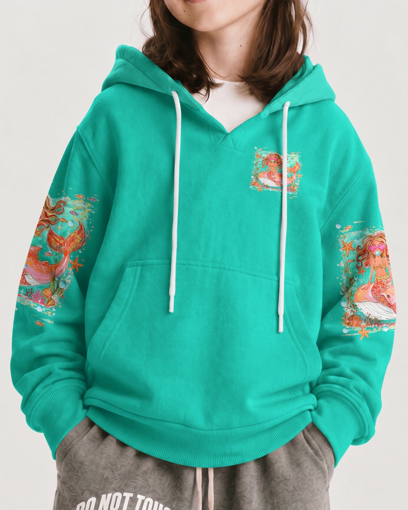 MERMAID KISSES STARFISH WISHES KIDS ALL OVER PRINT - TLHN0806261