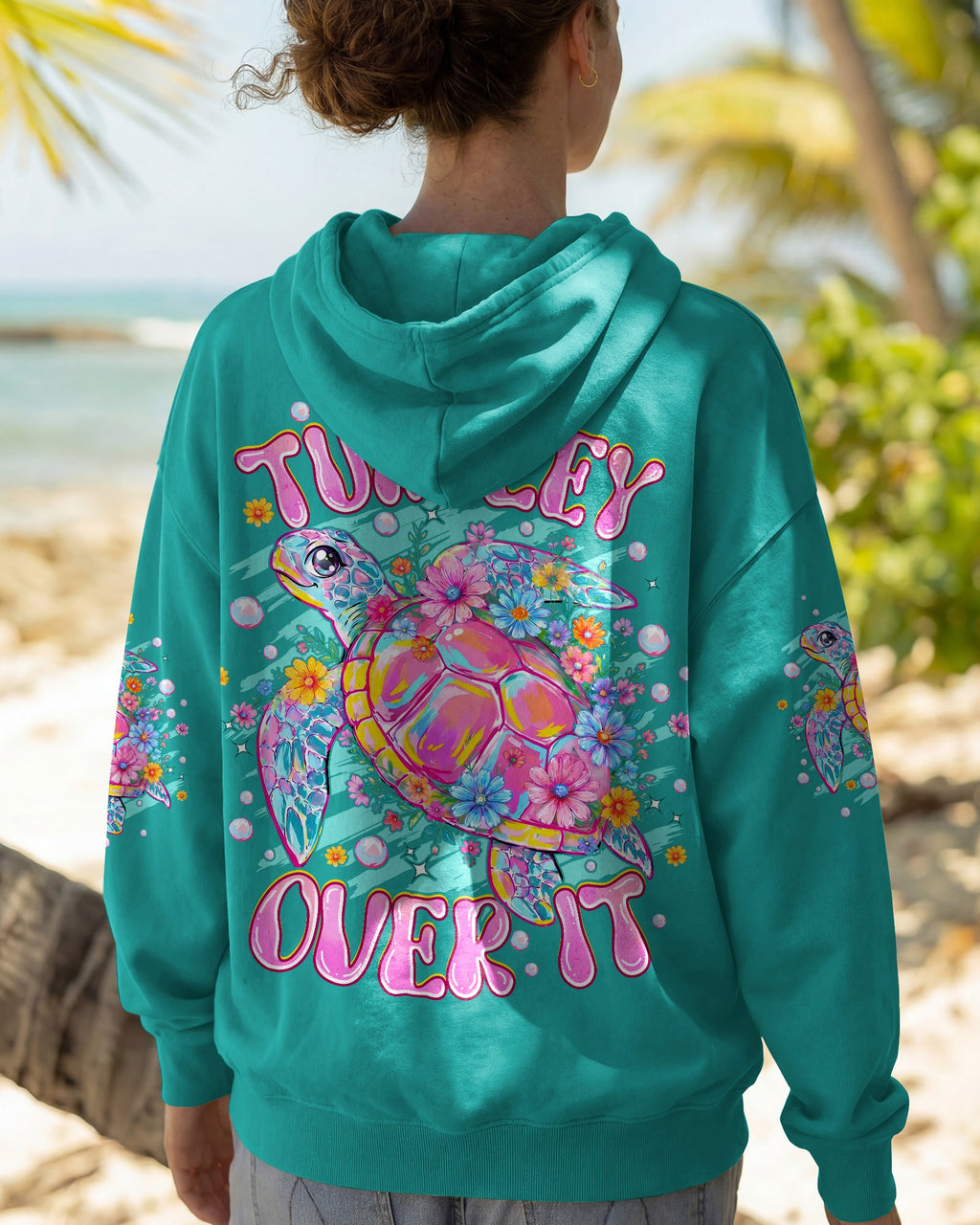 TURTLEY OVER IT ALL OVER PRINT - TYPQ1606264