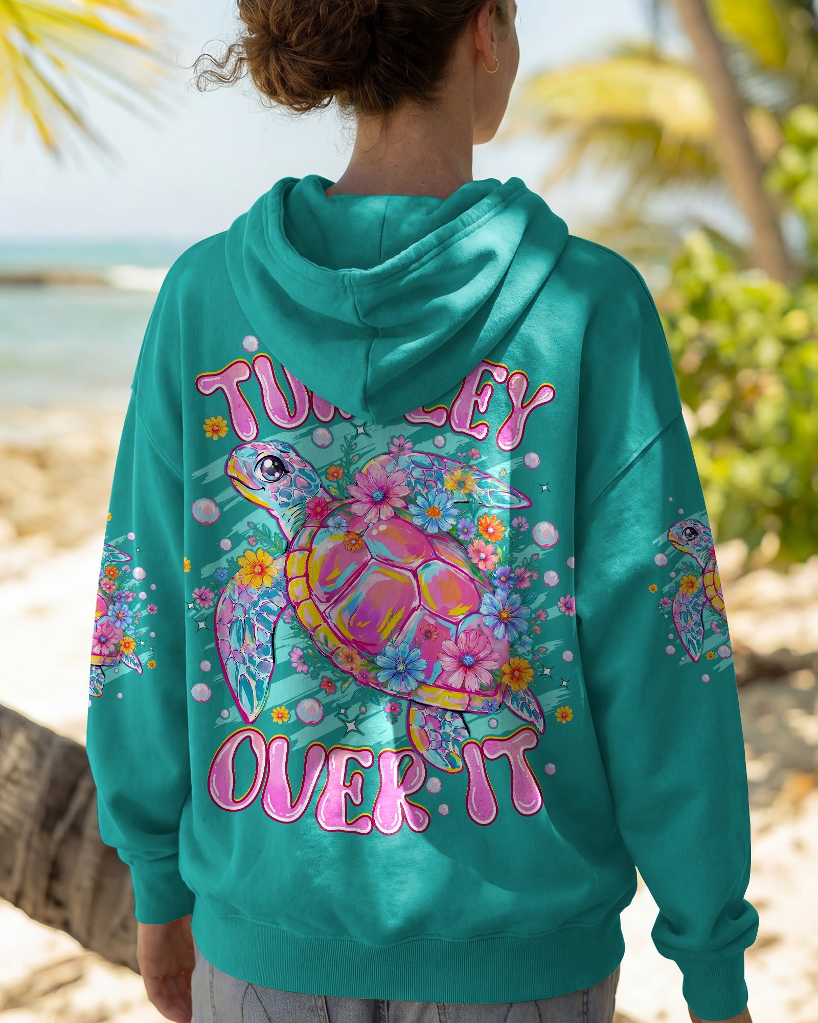 TURTLEY OVER IT ALL OVER PRINT - TYPQ1606264