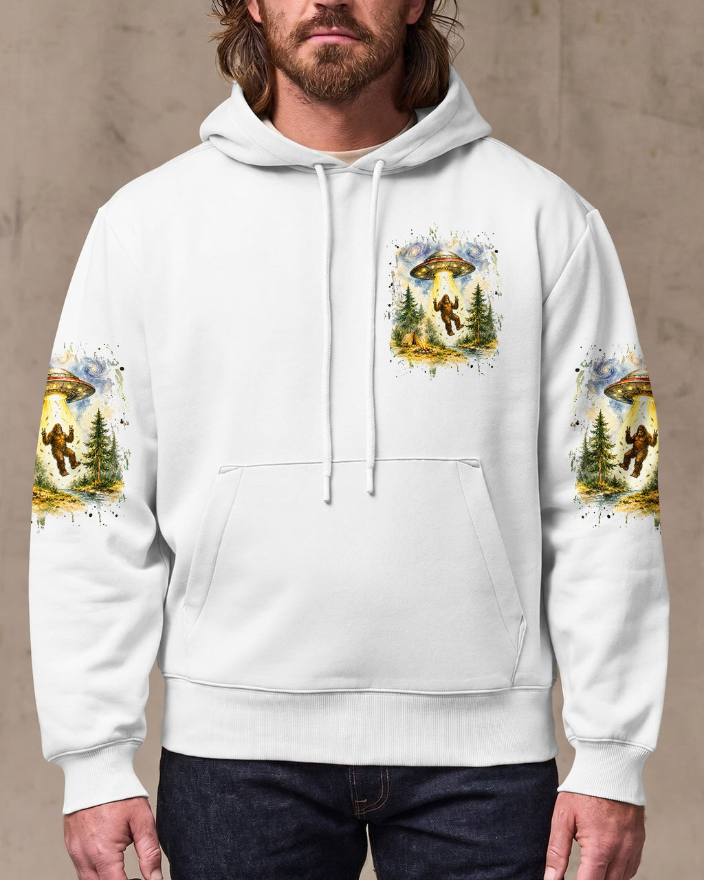 GOTTA GO VIBES ARE OFF BIGFOOT ALL OVER PRINT  - TLHG2206264