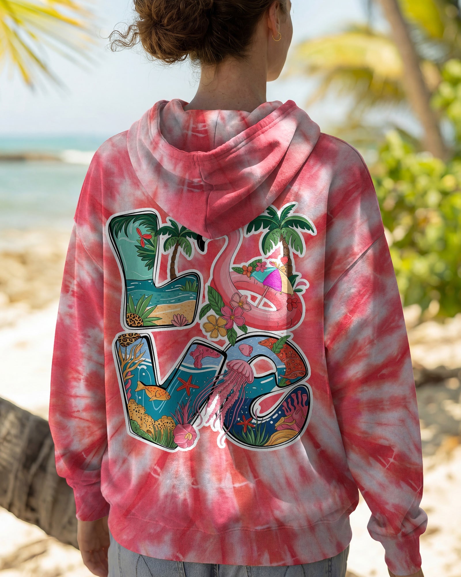 LOVE BEACH ALL OVER PRINT - TYLN0604263