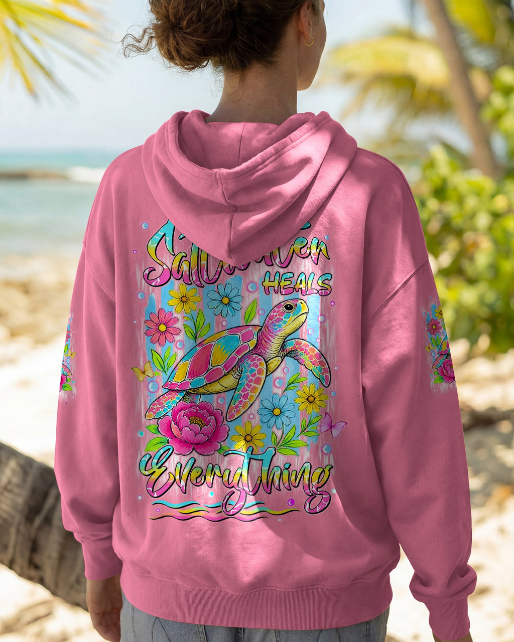 SALTWATER HEALS EVERYTHING TURTLE ALL OVER PRINT - TYLN2505262