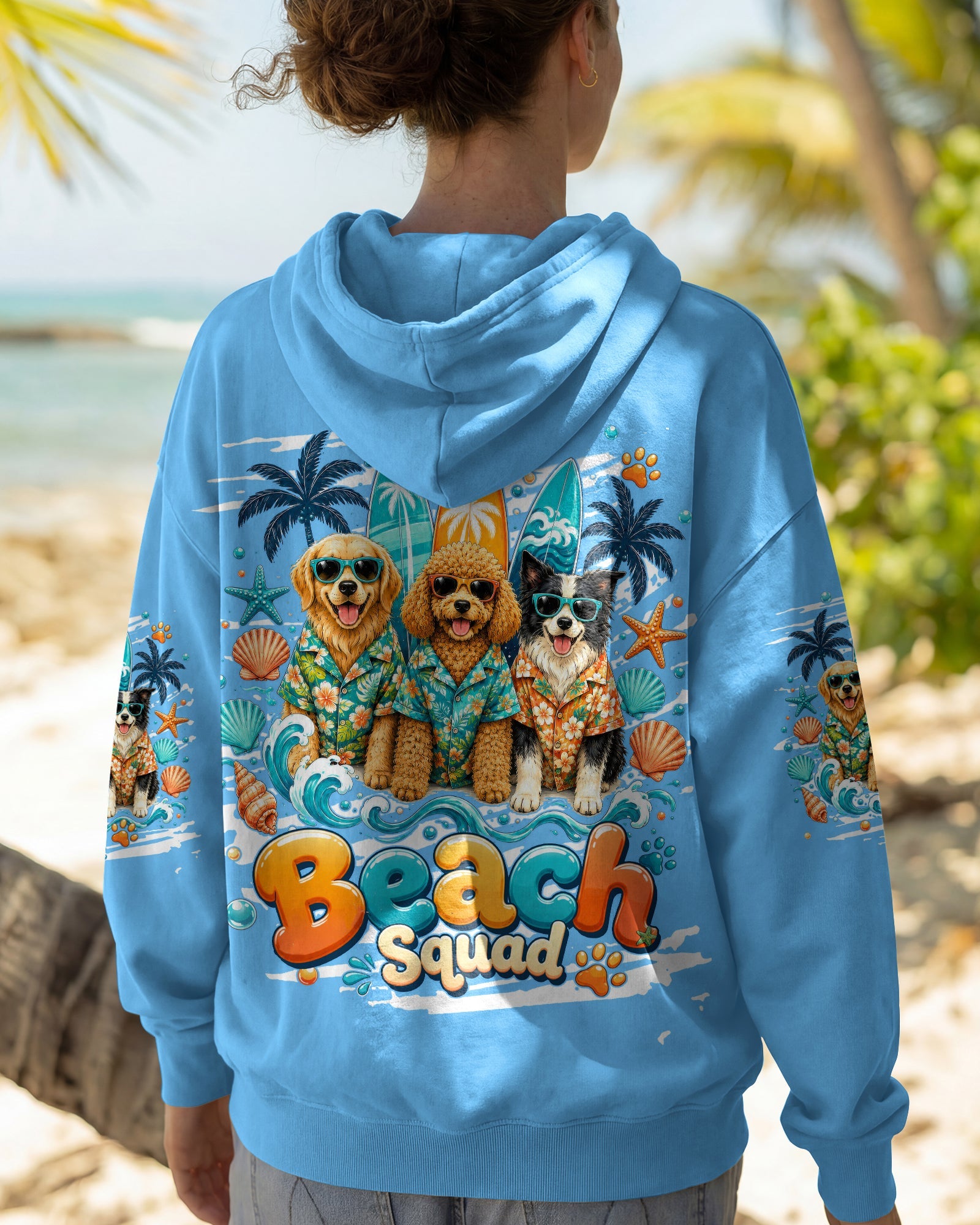 BEACH SQUAD DOG ALL OVER PRINT - TLTW0906263
