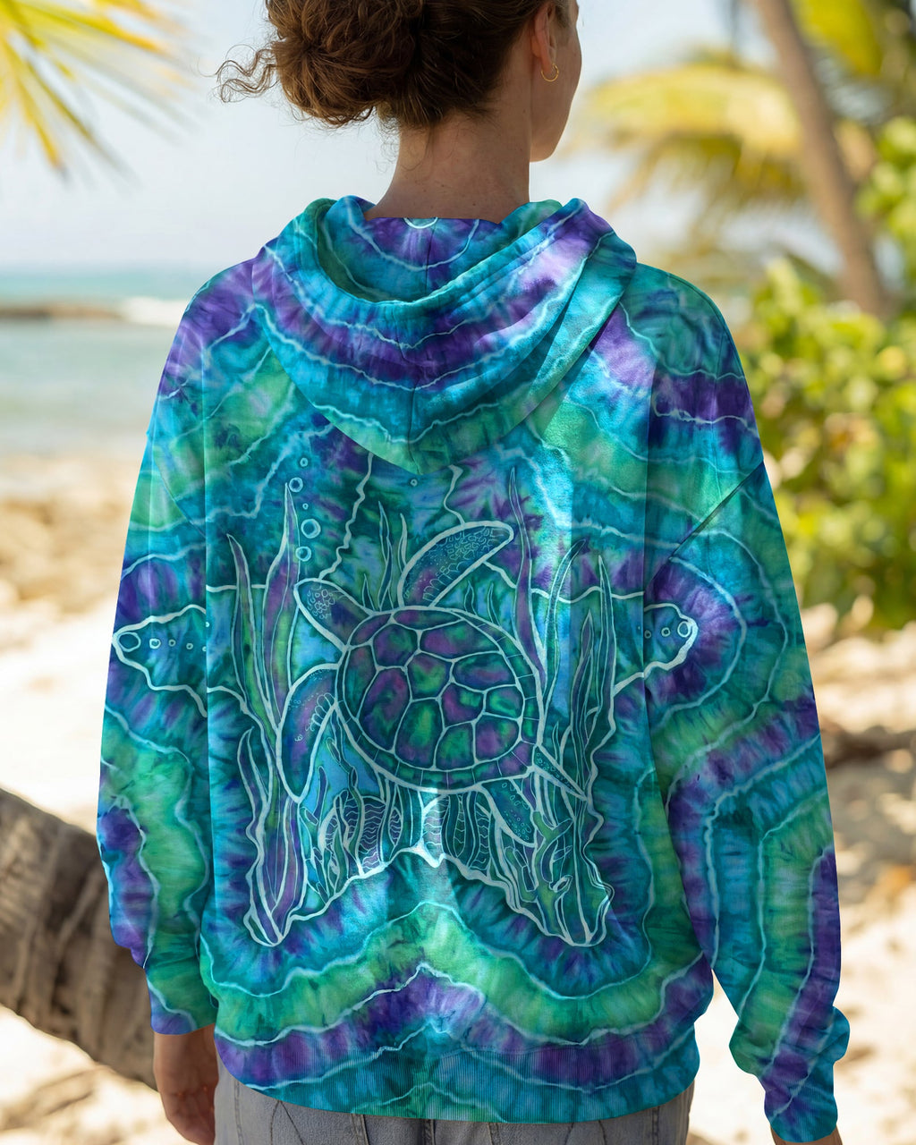 STARFISH TURTLE SWIRL ALL OVER PRINT - TLHN0307261
