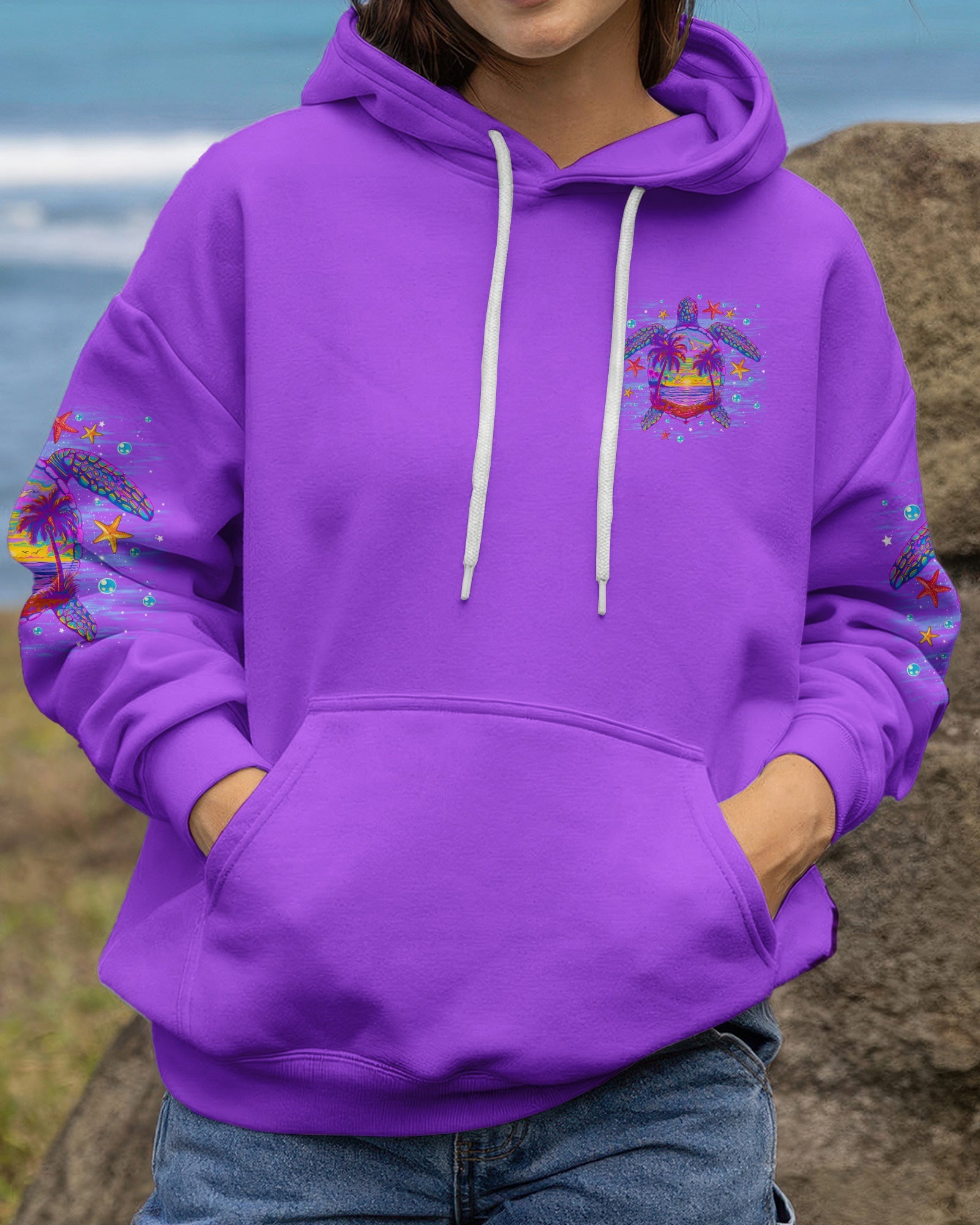 SALTWATER HEALS EVERYTHING TURTLE ALL OVER PRINT   - TLNO0506261