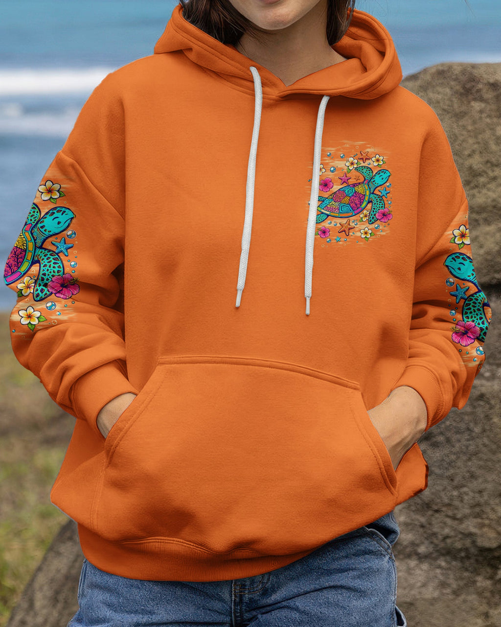 SALTWATER HEALS EVERYTHING TURTLE ALL OVER PRINT   - TLNT1306263