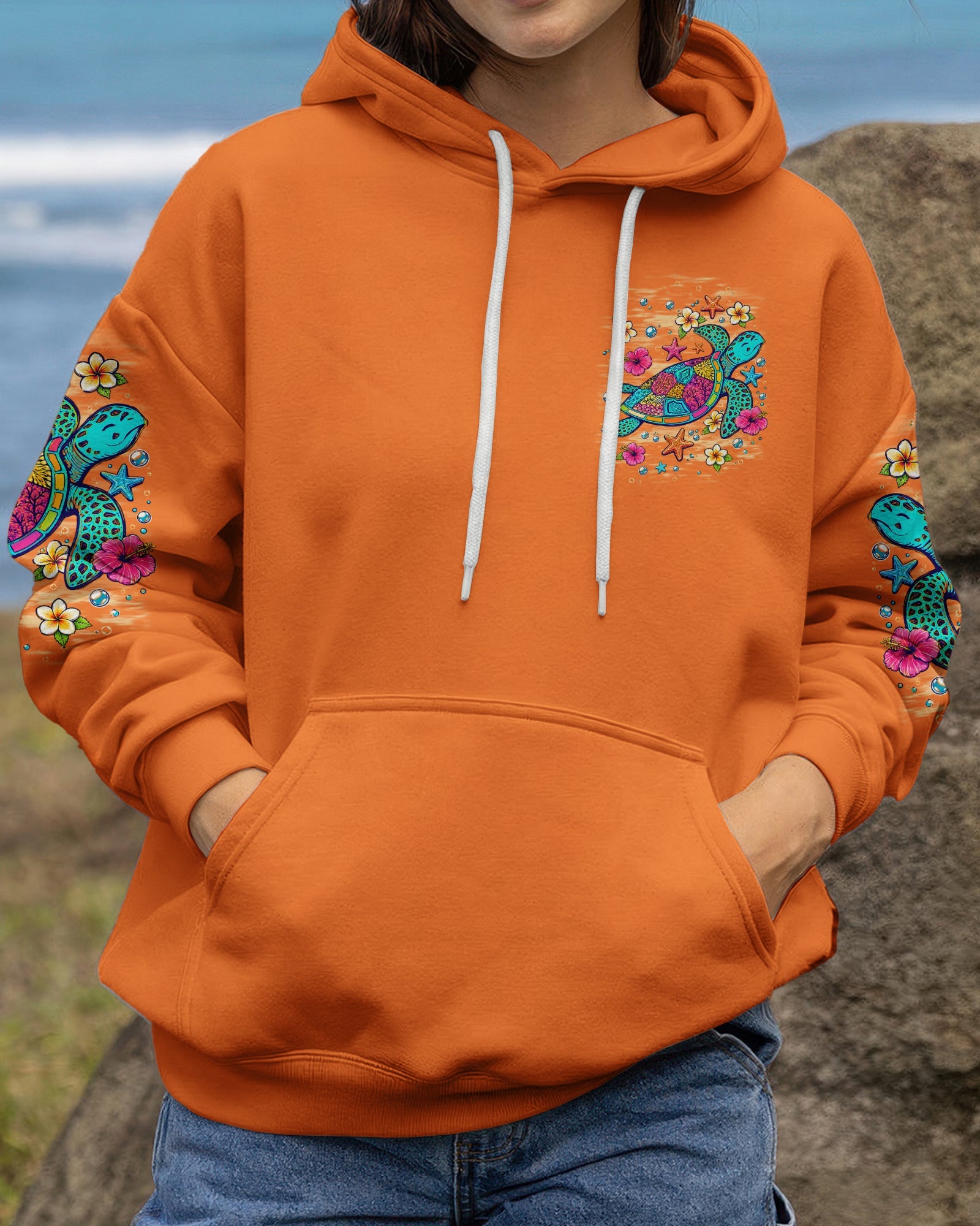 SALTWATER HEALS EVERYTHING TURTLE ALL OVER PRINT   - TLNT1306263