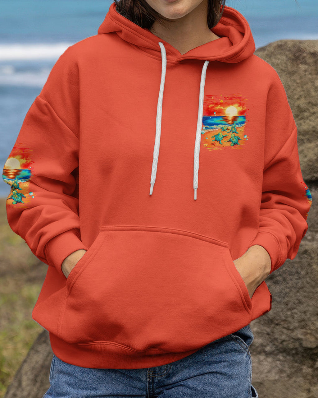 SALTY SINCE BIRTH TURTLE  ALL OVER PRINT - TLHG0506261