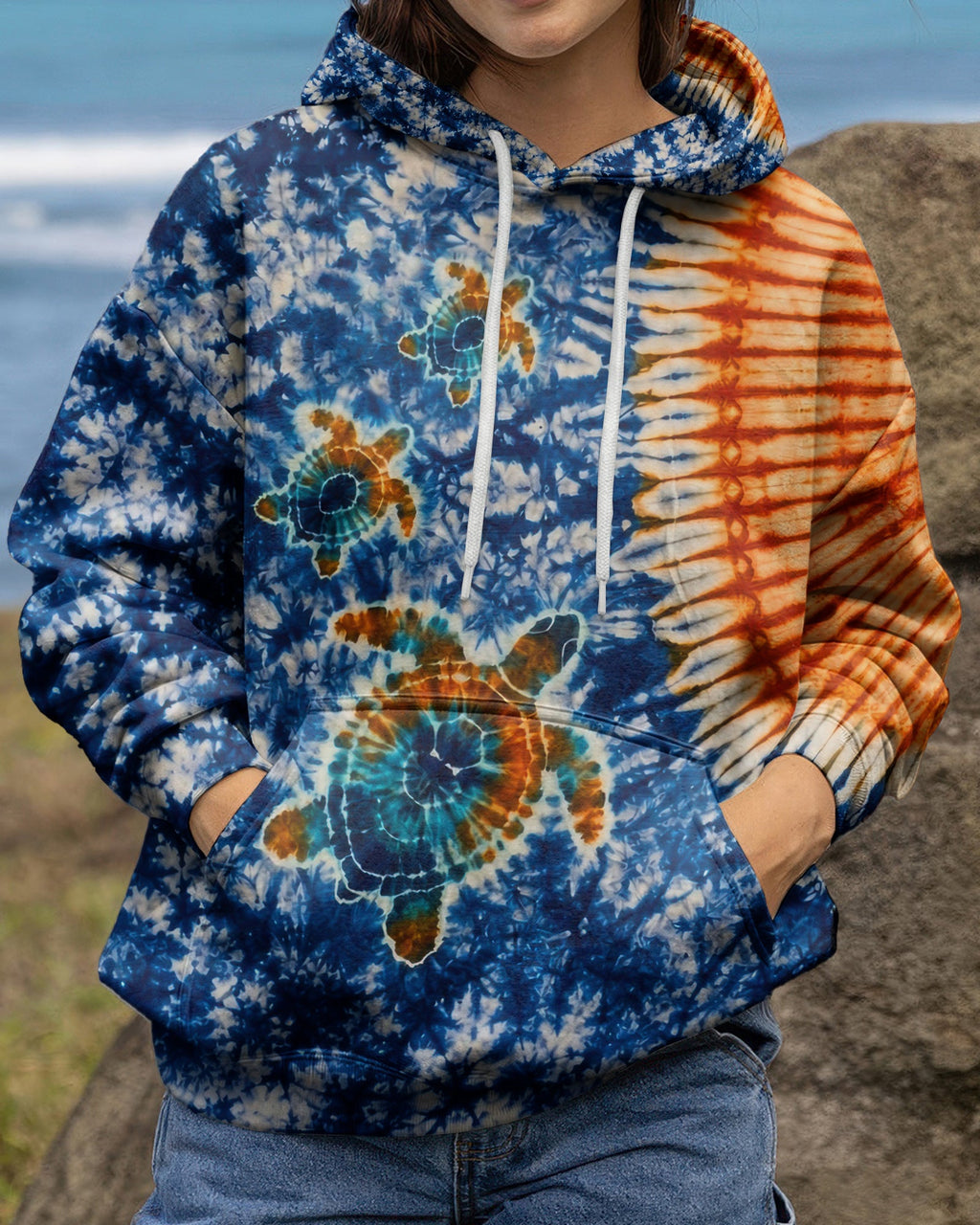 SEA TURTLES SHORE CRAWL ALL OVER PRINT  - TLTW0607261