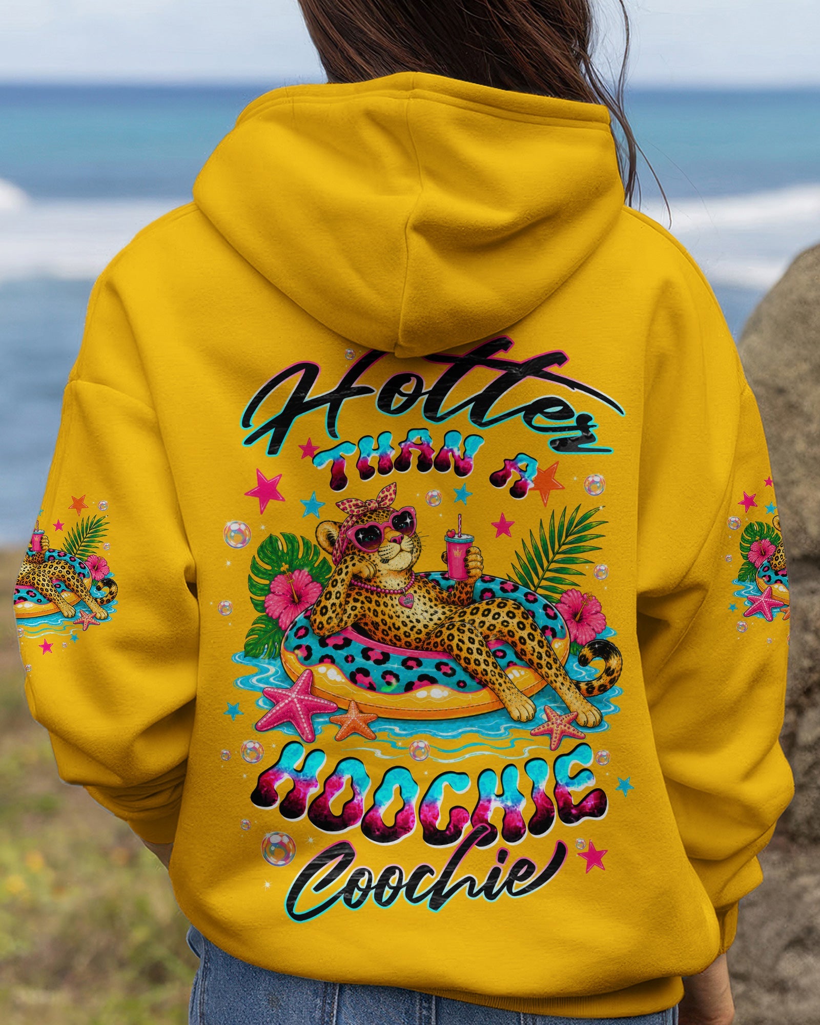 HOTTER THAN A HOOCHIE COOCHIE LEOPARD  ALL OVER PRINT  - TLTW2905264