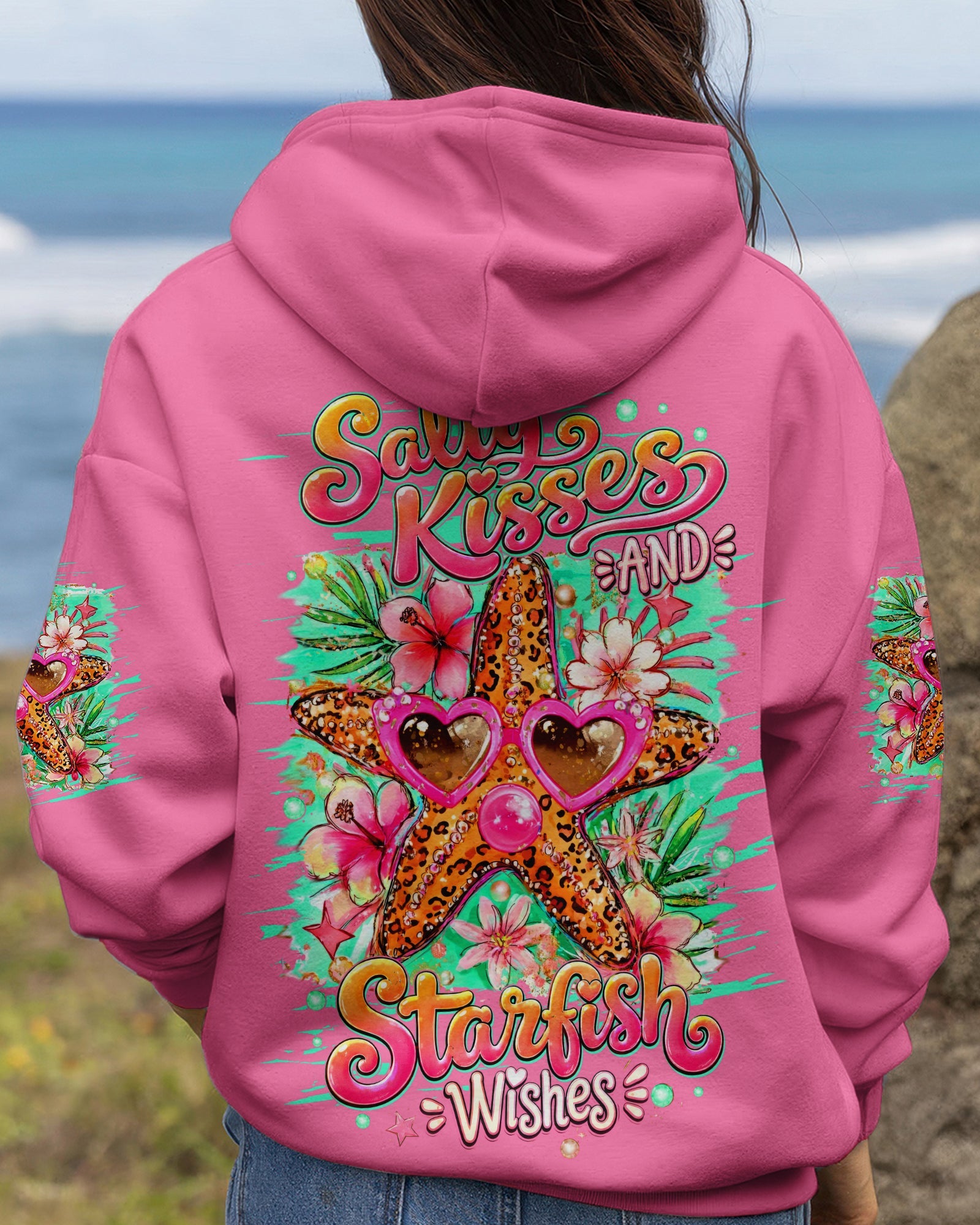 SALTY KISSES AND STARFISH WISHES ALL OVER PRINT - TLTW2605261