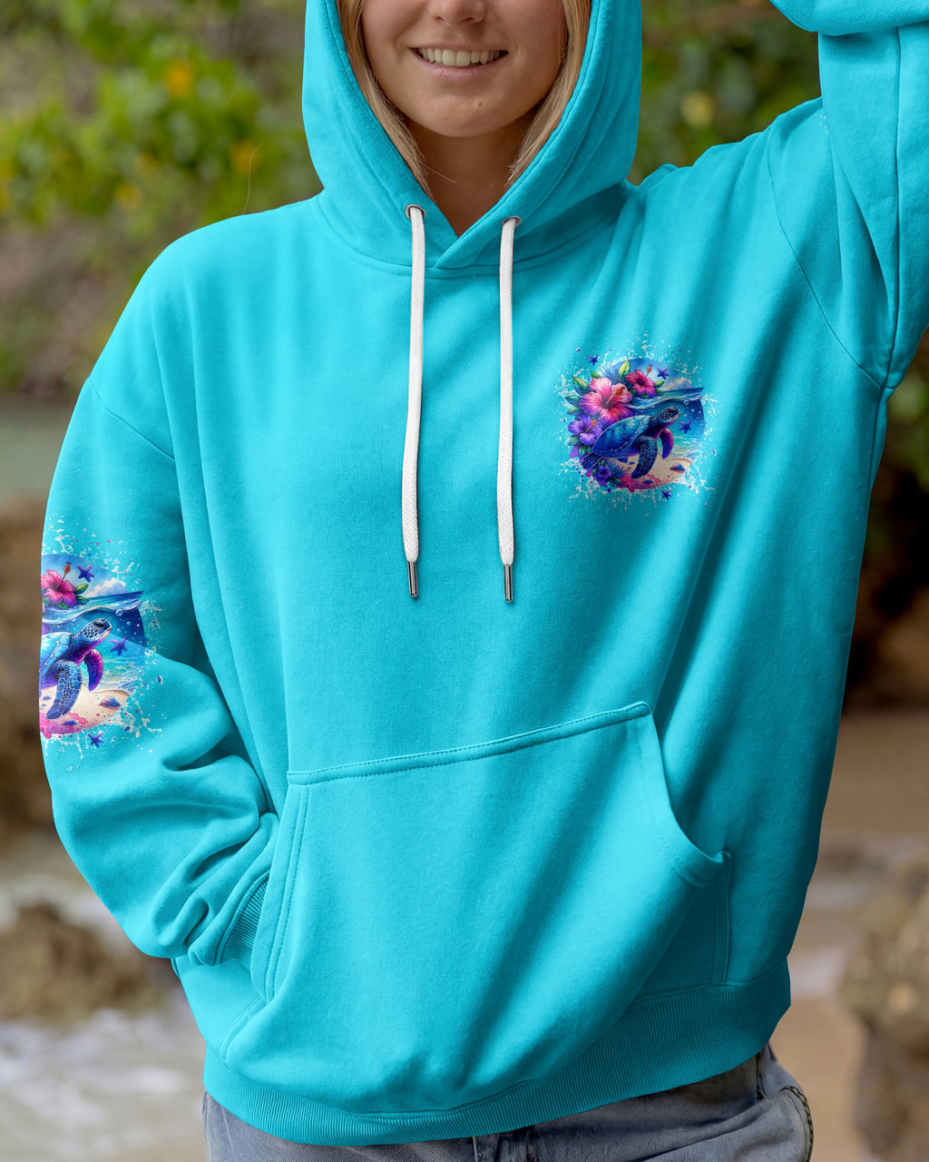 SMELL THE SEA TURTLE ALL OVER PRINT - TYPQ1506261